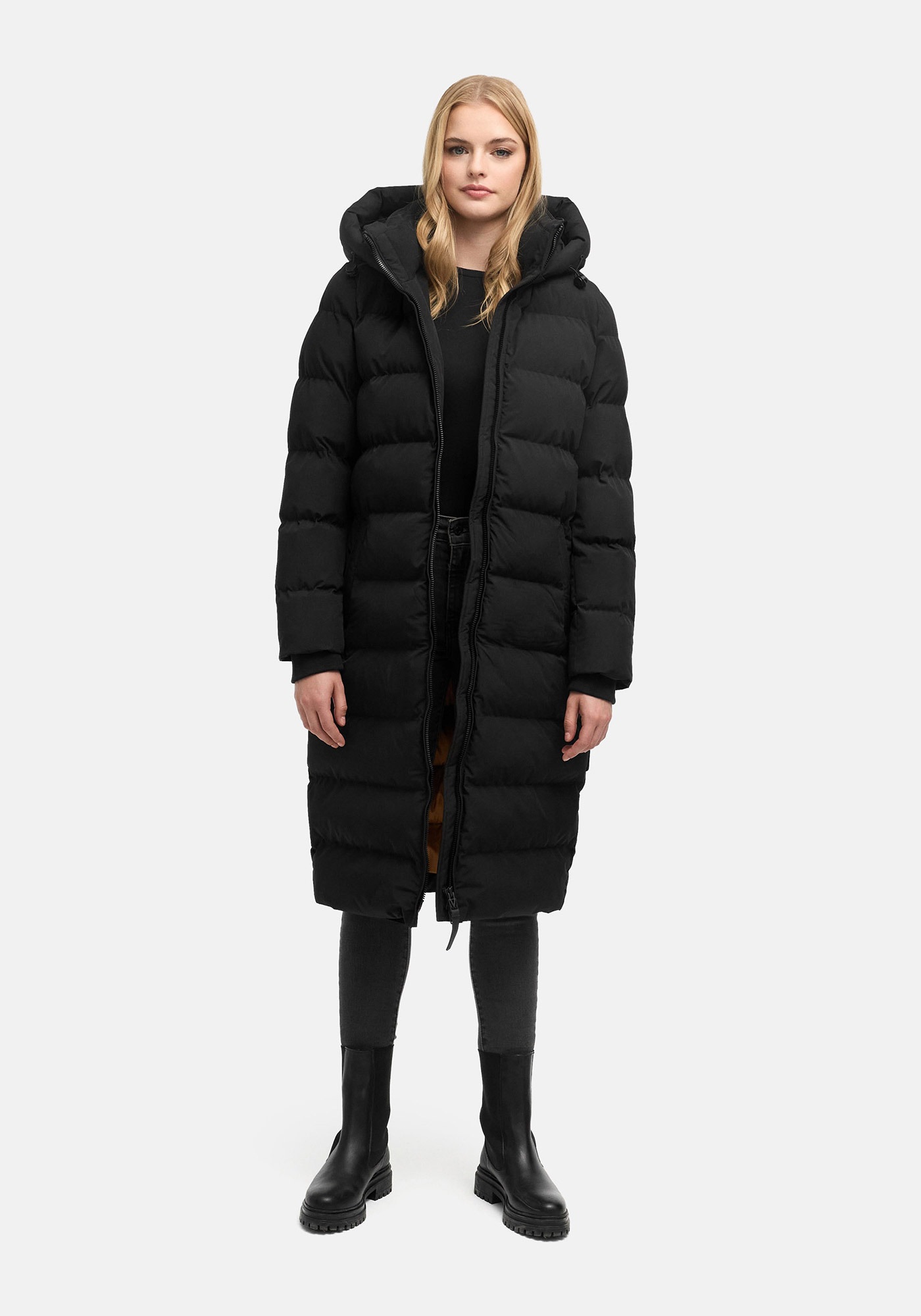 Marikoo Steppmantel »Marikoo Harukaa Damen Steppmantel N146«