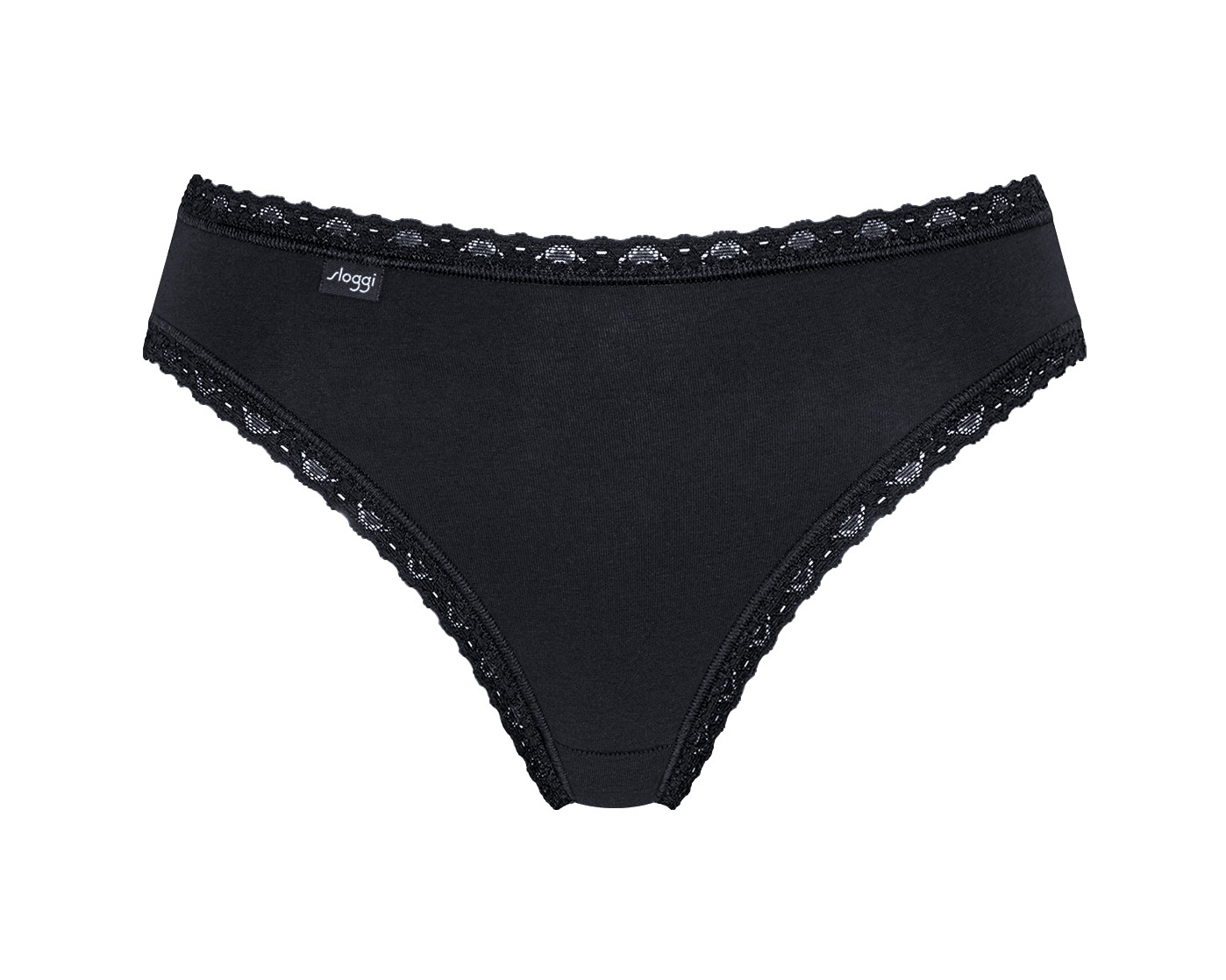 sloggi Slip »24/7 Weekend Tai C3P«, (3er Pack), mit flachen Spitzen-Kanten