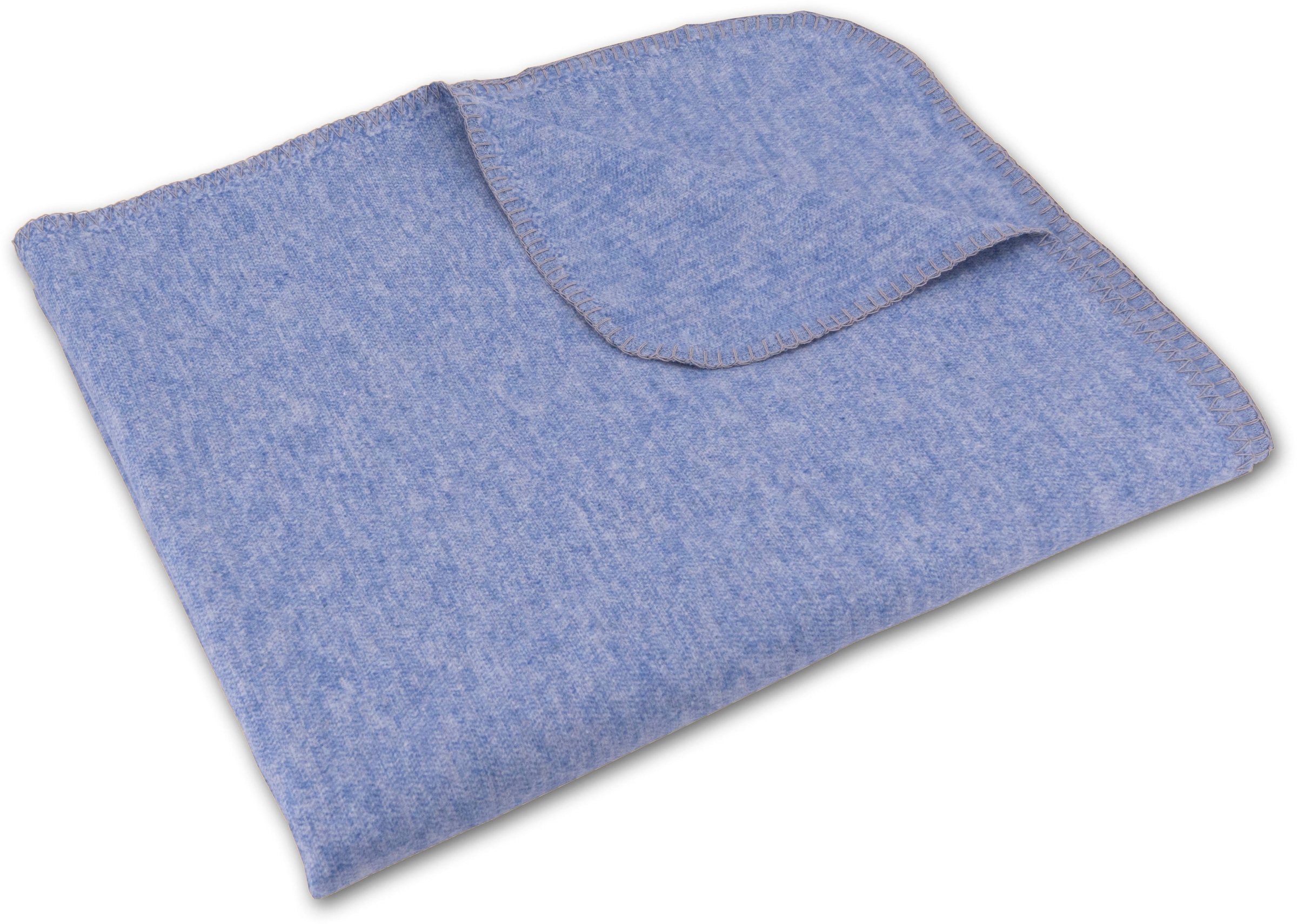 SETEX Wohndecke »Kuscheldecke«, mit Ziernaht in Melange-Optik, Kuscheldecke