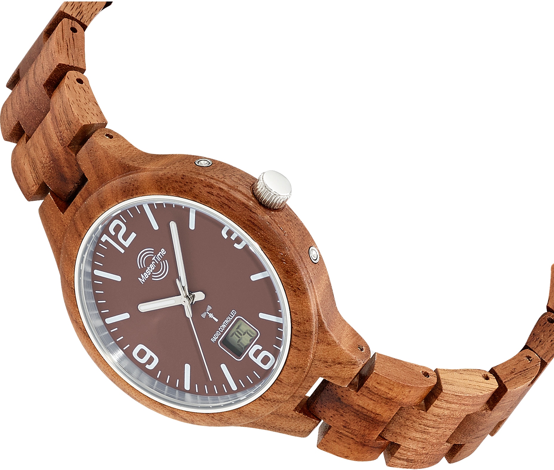 MASTER TIME Funkuhr »Specialist Wood, MTGW-10749-81W« online shoppen bei  OTTO