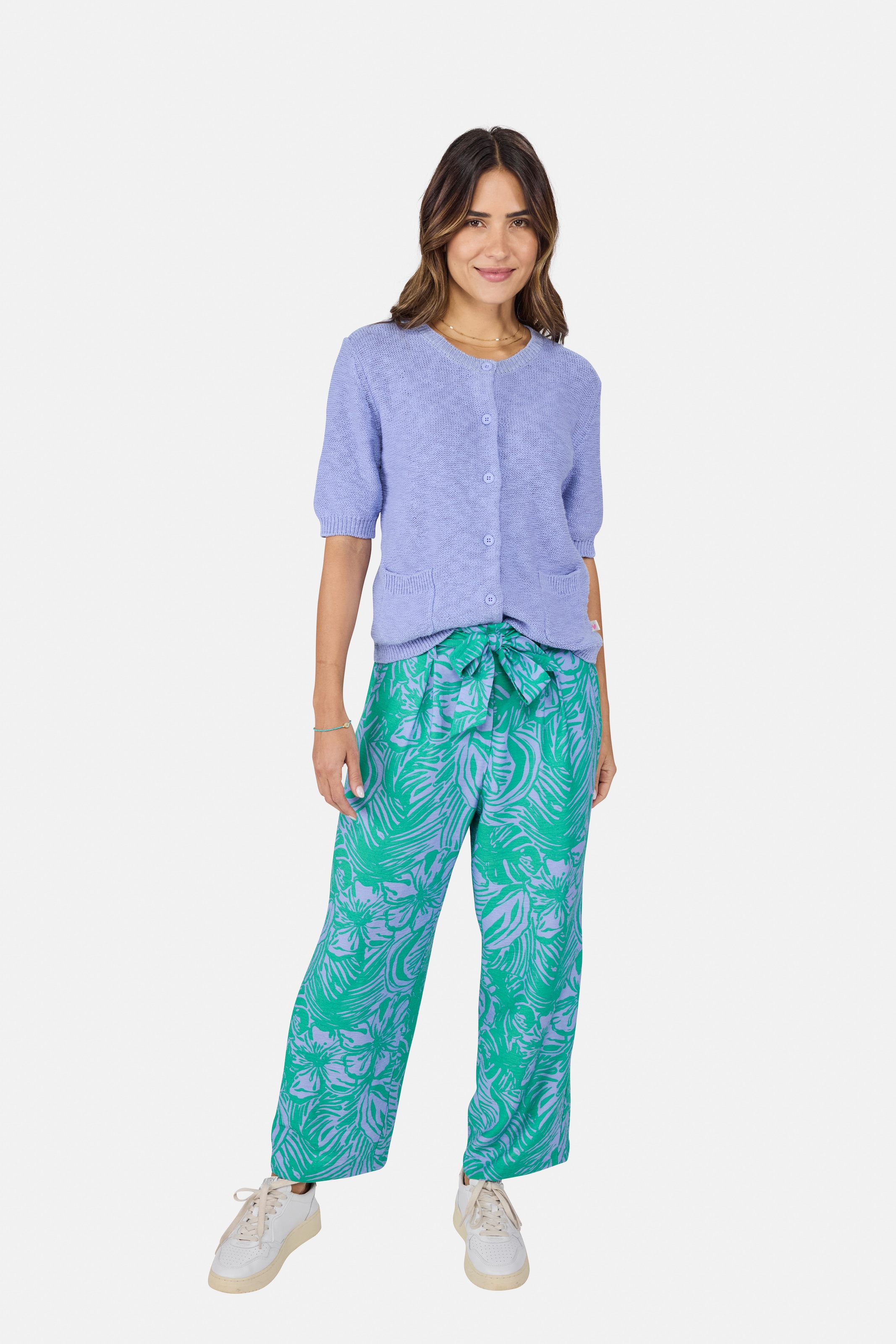 Lieblingsstück Stoffhose »LS-052«, mit Tropicalprint