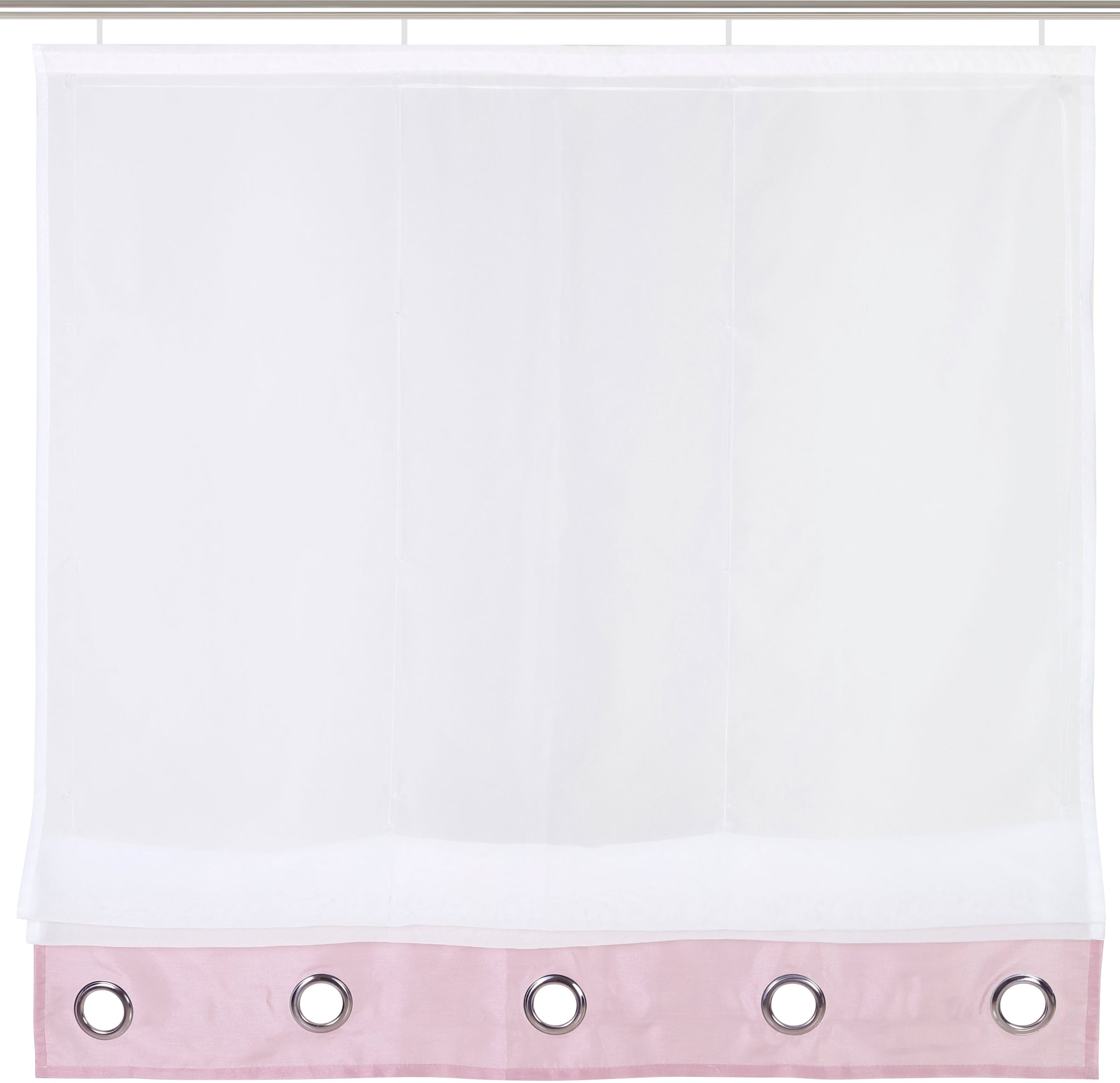 my home Raffrollo »MARIA«, mit Klettband, transparent, Seidenoptik, gewebt,  glatt kaufen im OTTO Online Shop
