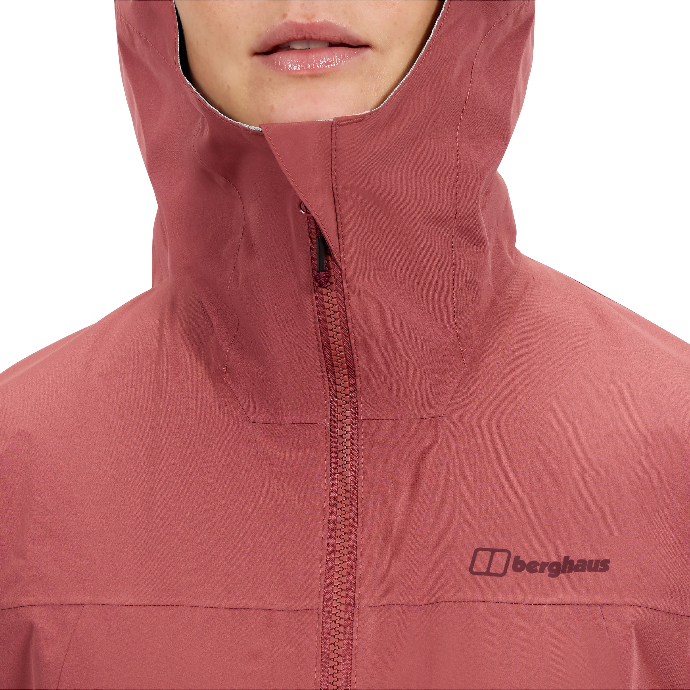 Berghaus Funktionsjacke »W DELUGE PRO 3.0 JKT« für Sport und Outdoor-Aktivitäten, atmungsaktiv, mit Sturmklappe