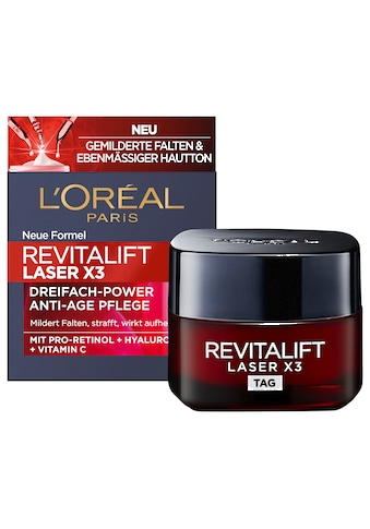 Gesichtspflege-Set »L'Oréal Paris Revitalift Laser Gesichtspflegeset«, mit Hyaluron