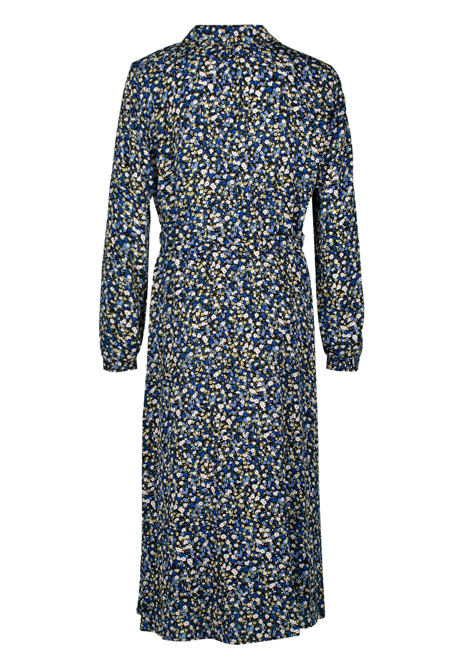 Zero Plisseekleid »Crepè-Kleid mit Bindegürtel«