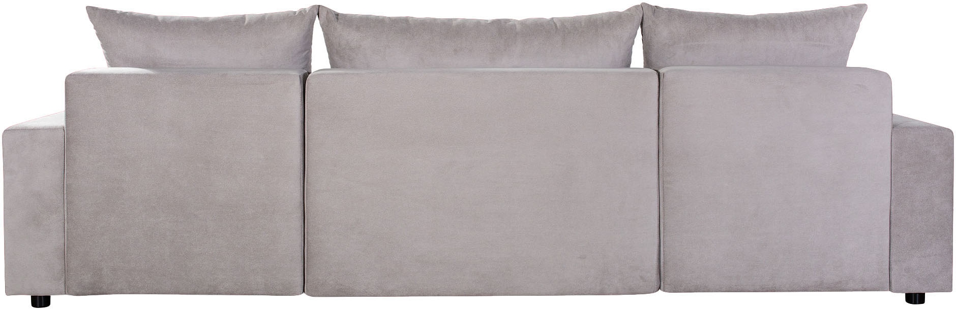 COLLECTION AB Wohnlandschaft »Pico U-Form, Breite 252, mit Schlaffunktion, Bettkasten & Zierkissen«, Wohnlandschaft,2 X Ottomane,Polyätherschaum Polsterung