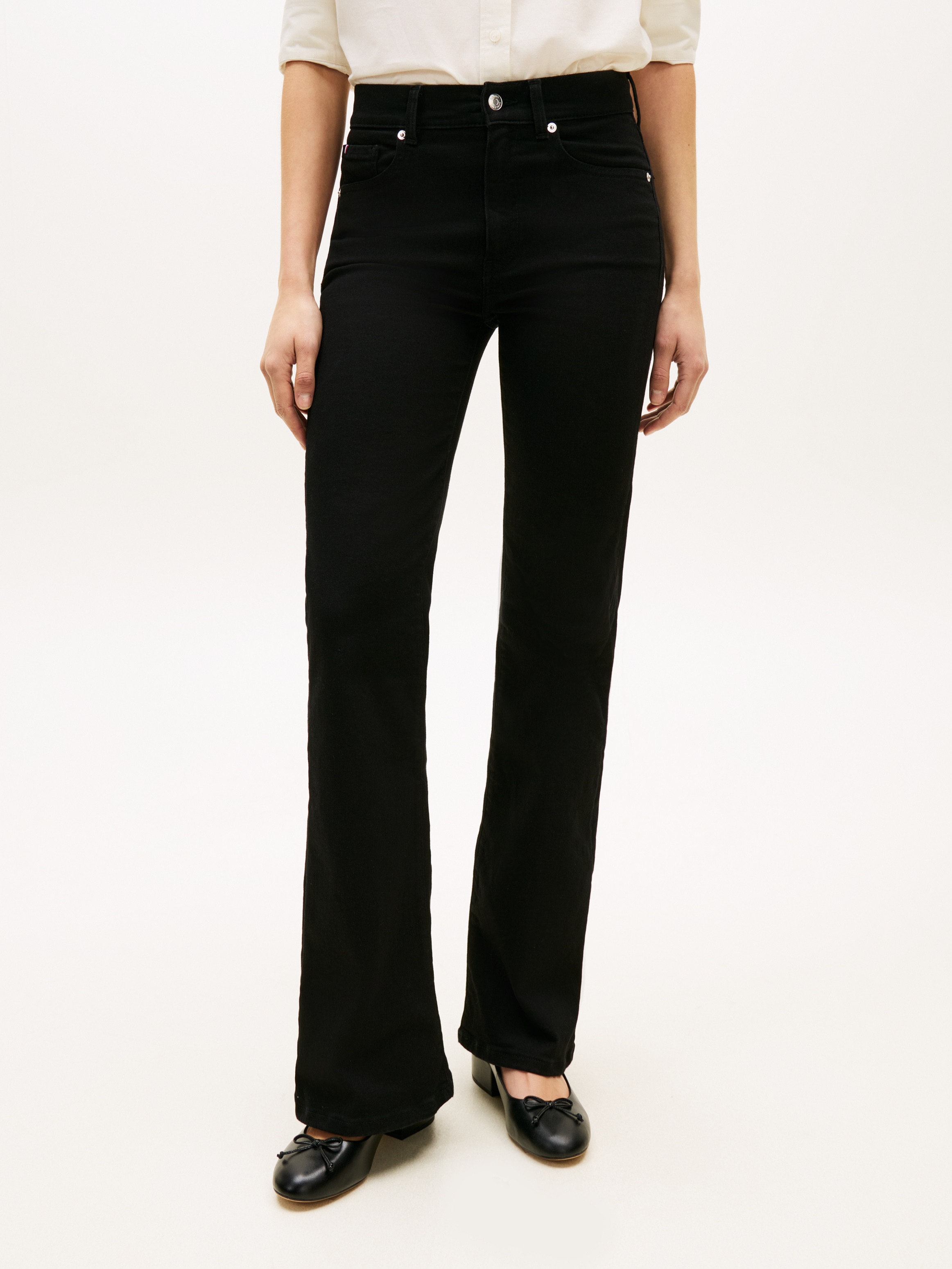 Tommy Hilfiger Bootcut-Jeans »FINN FLARE RW« Baumwoll-Mix mit Stretch, Mid Rise