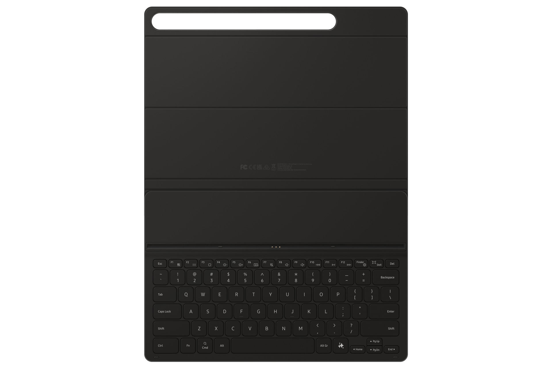 Samsung Tablet-Hülle »Book Cover Keyboard Slim«, Tastatur Cover, Schutzhülle, Tablethülle, Case, Schutzcase, stoßfest