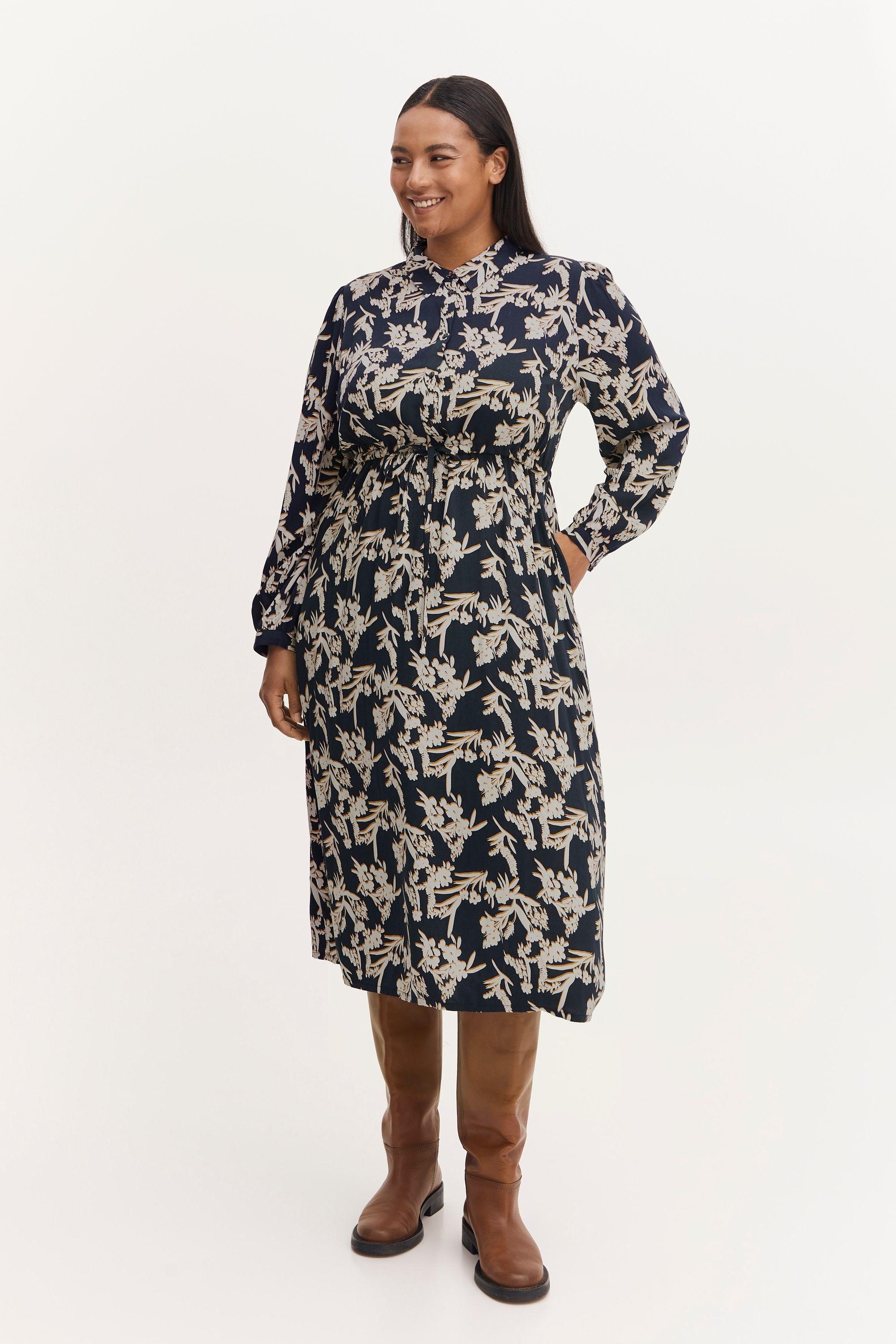 fransa Hemdblusenkleid »Hemdblusenkleid FPMeo«