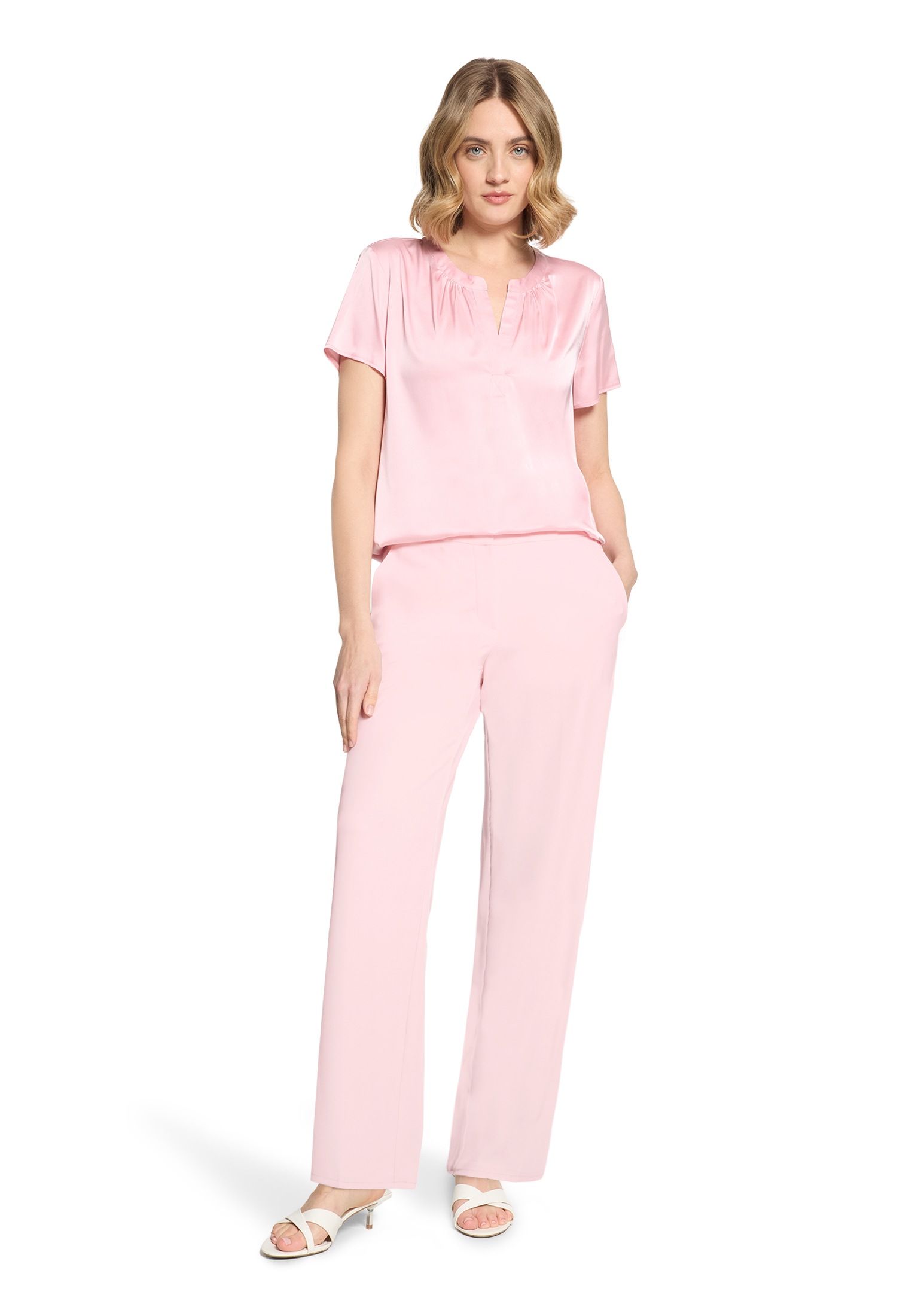 Betty Barclay Satinbluse »Satin-Bluse kurzarm«