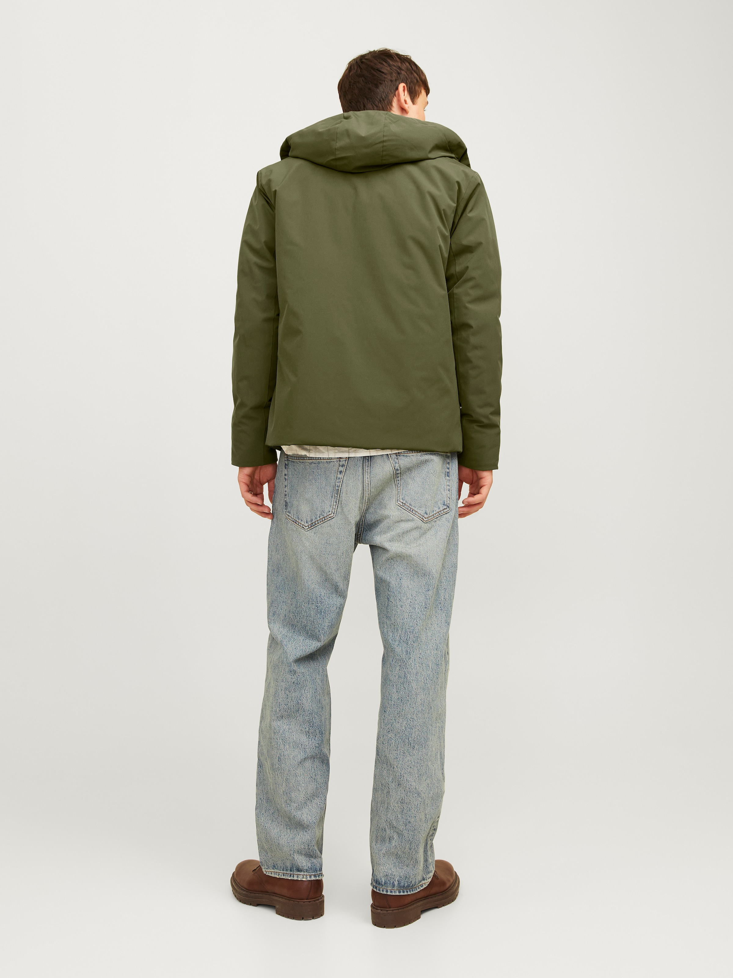 Jack & Jones Kurzjacke »JJEKEEN JACKET SN«, mit Kapuze