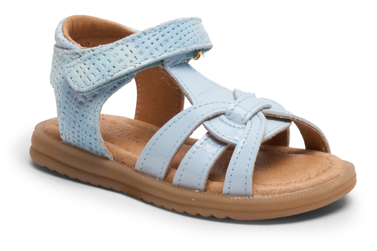 Bisgaard Sandale »felicia«, Sommerschuh, Klettschuh, Sandalette, in Pastellfarben