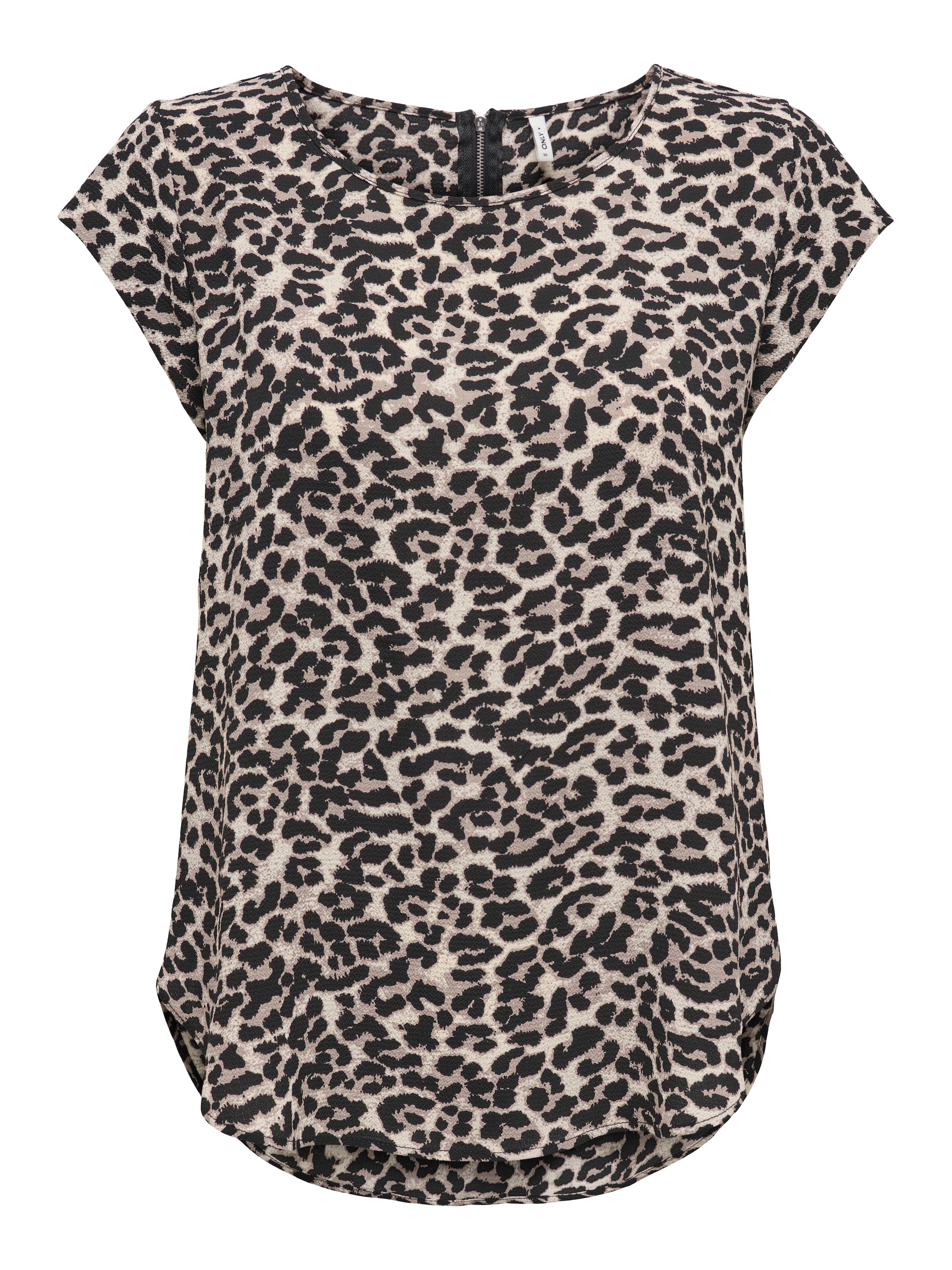 ONLY Shirtbluse »ONLVIC S/S AOP TOP NOOS PTM«, mit Allover Druck