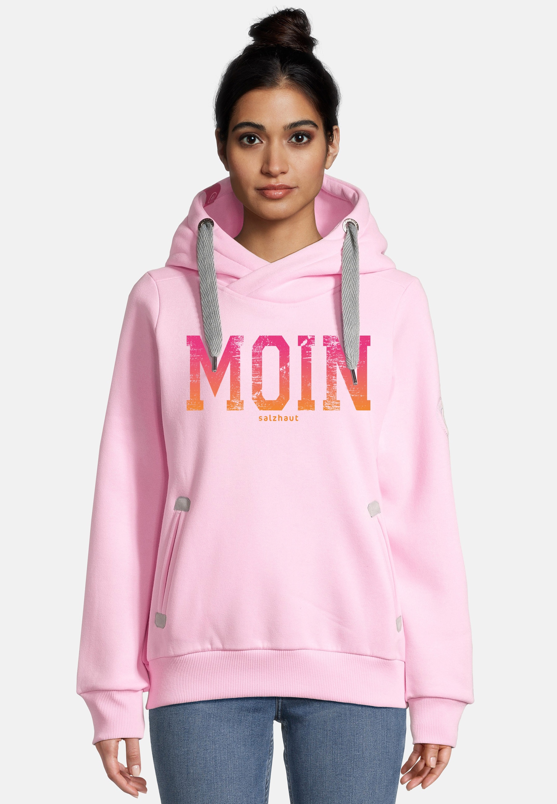 salzhaut Kapuzenpullover »Hoodie SÜNN -  MOIN FARBVERLAUF«