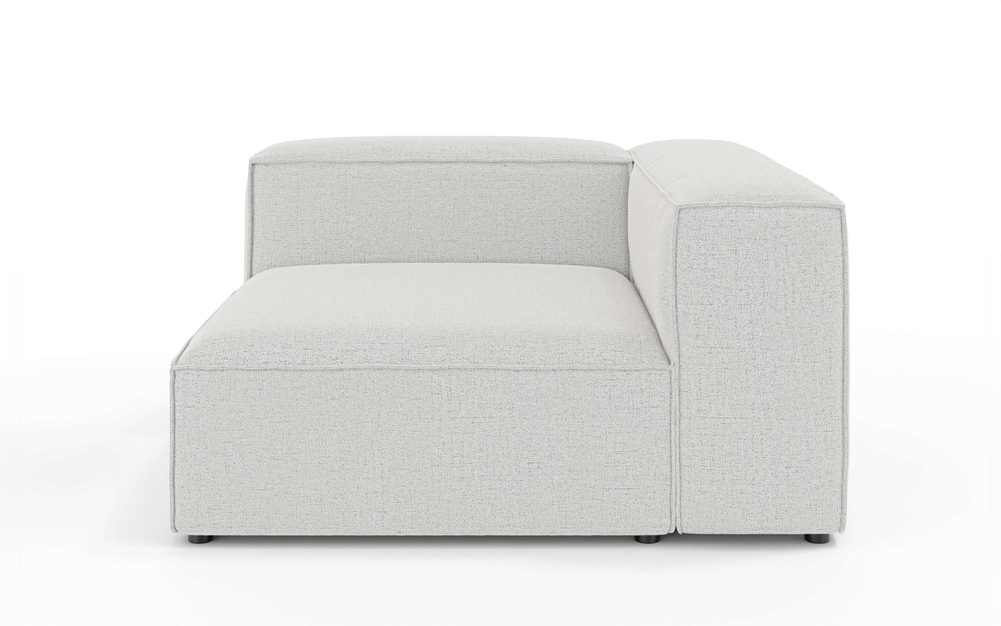 OTTO home Ottomane »HAILY links/rechts bestellbar, Loungemöbel, Maße B/T/H: 130/130/72 cm« als Modul oder separat verwendbar, für individuelle Zusammenstellung