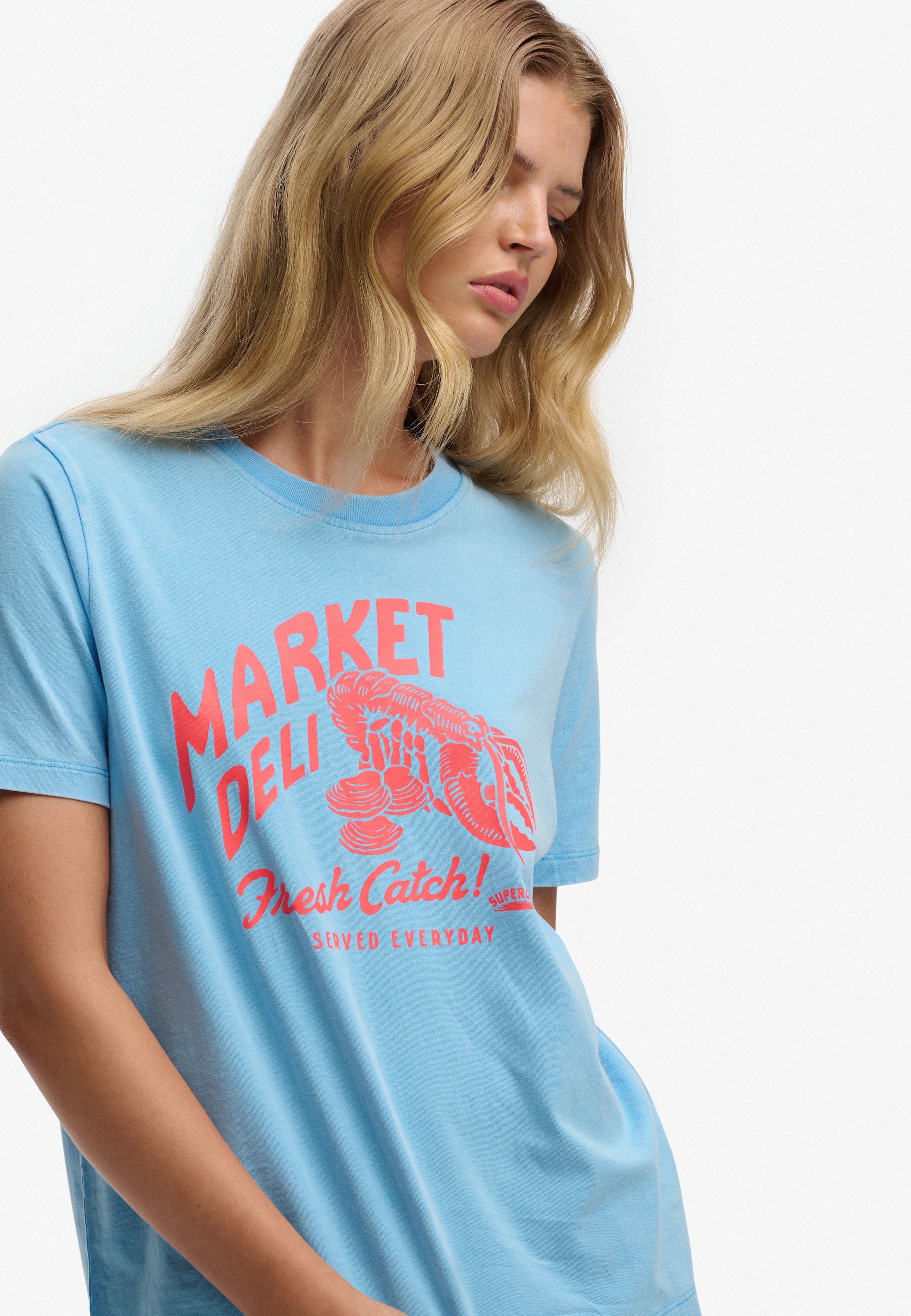 Superdry Print-Shirt »ROADSIDE TRADE RELAXED TEE«
