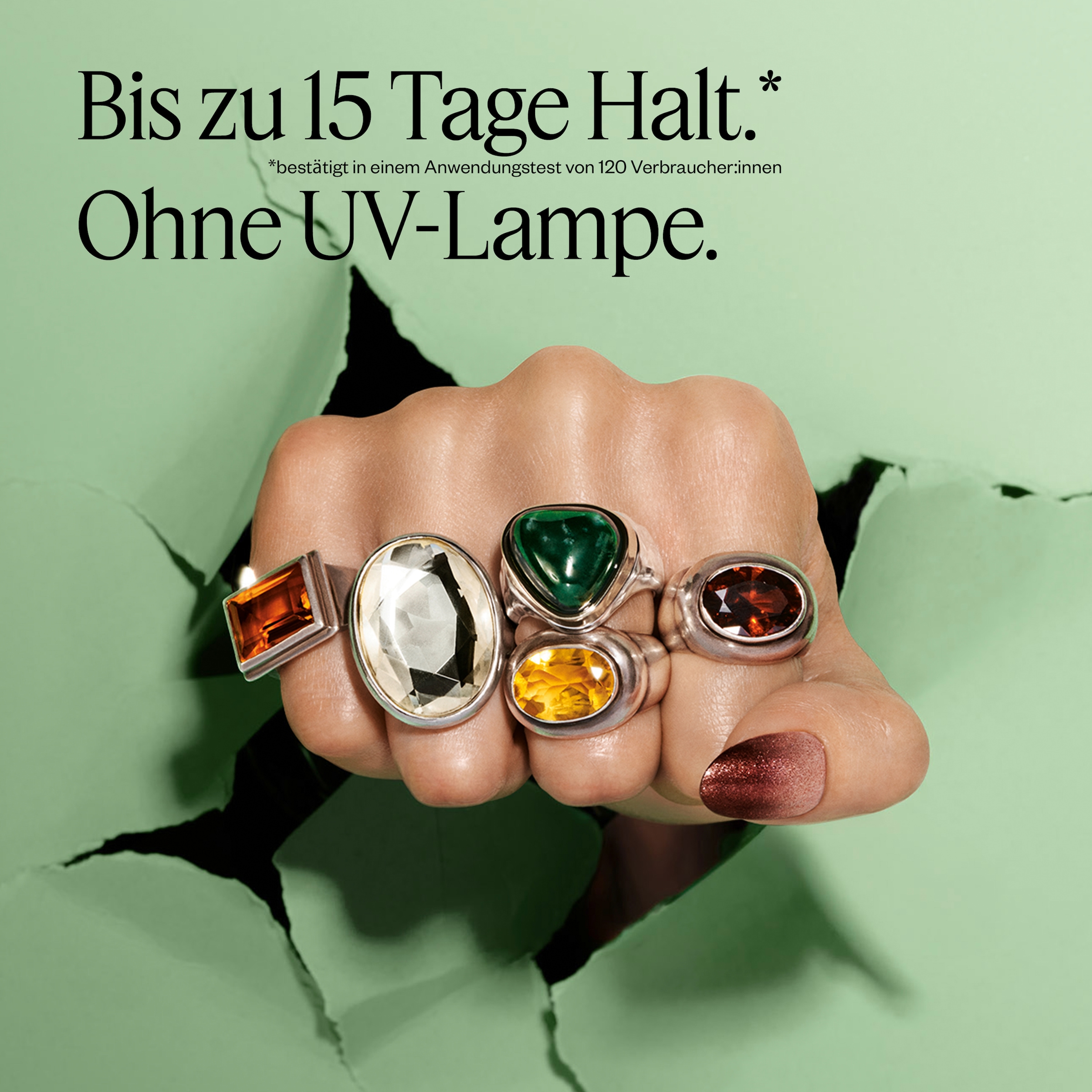 essie Nagellack »GEL COUTURE« Gel-Finish ohne UV-Licht, langanhaltend