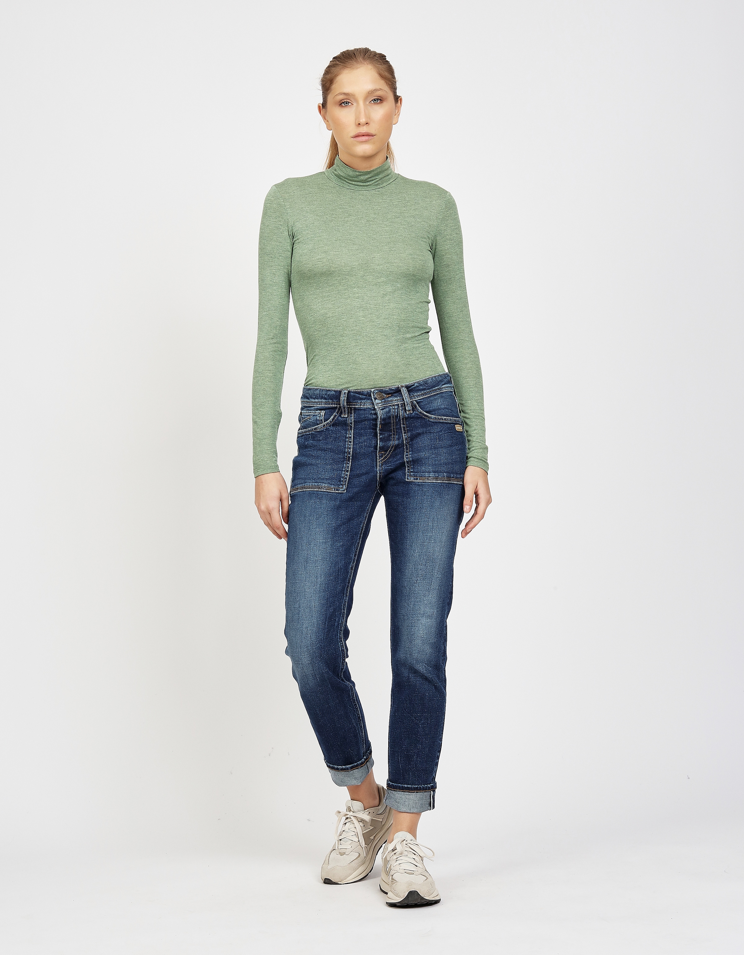 GANG Boyfriend-Jeans »94NICA WORKER«, cooler, androgyner Look