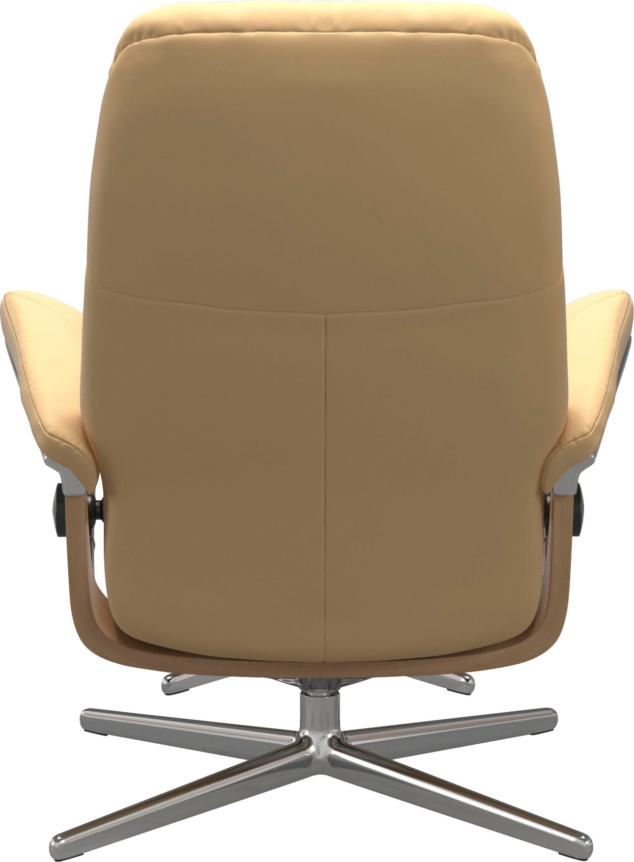 Stressless® Relaxsessel »Consul« mit Cross Base, Größe S, M & L, Holzakzent Eiche, in 2 Bezugsqualitäten lieferbar