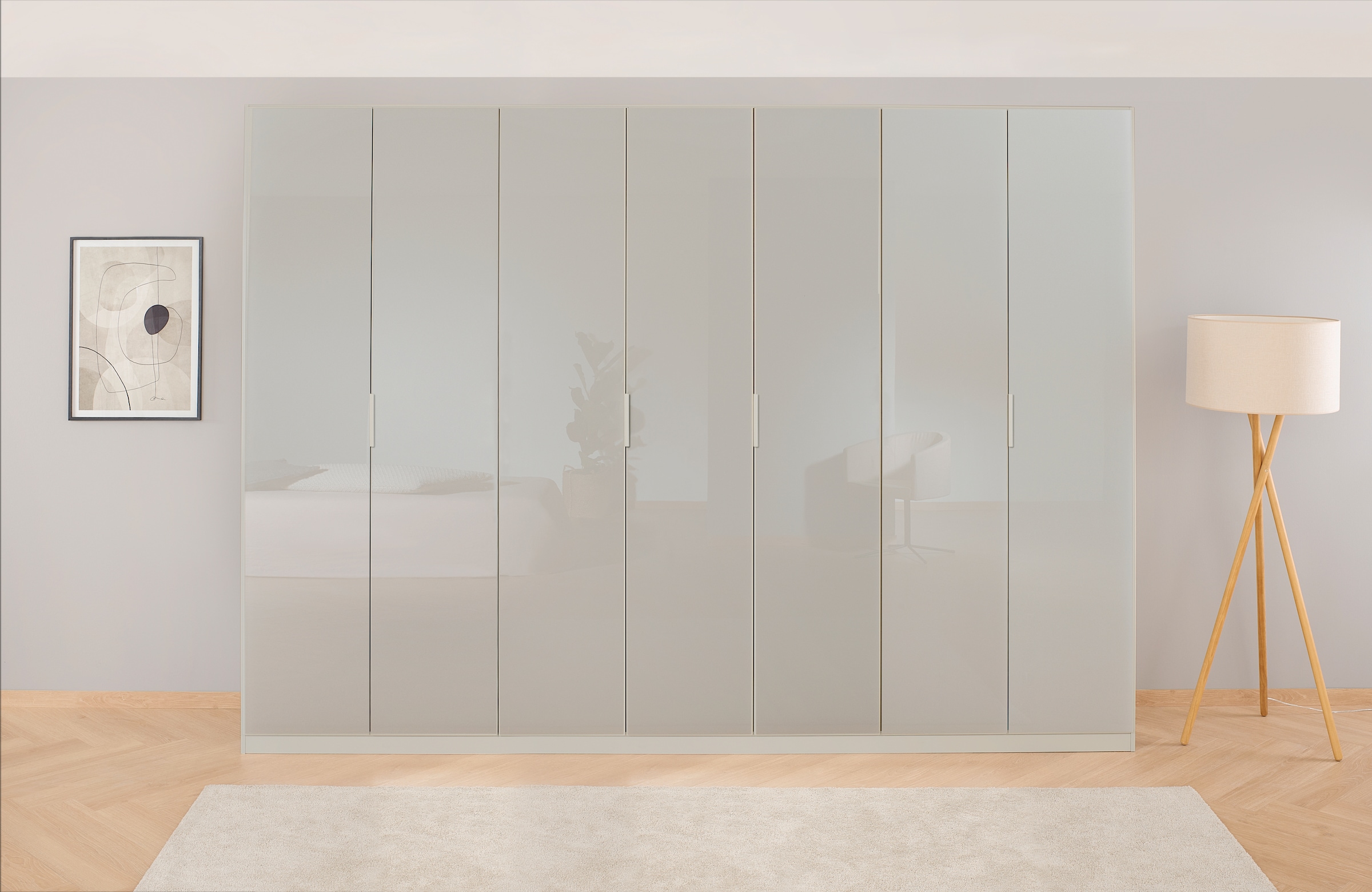 rauch Drehtürenschrank »Koluna«, im Online Innenschubladen OTTO 2 inkl. extra Böden sowie Glasfront, Shop