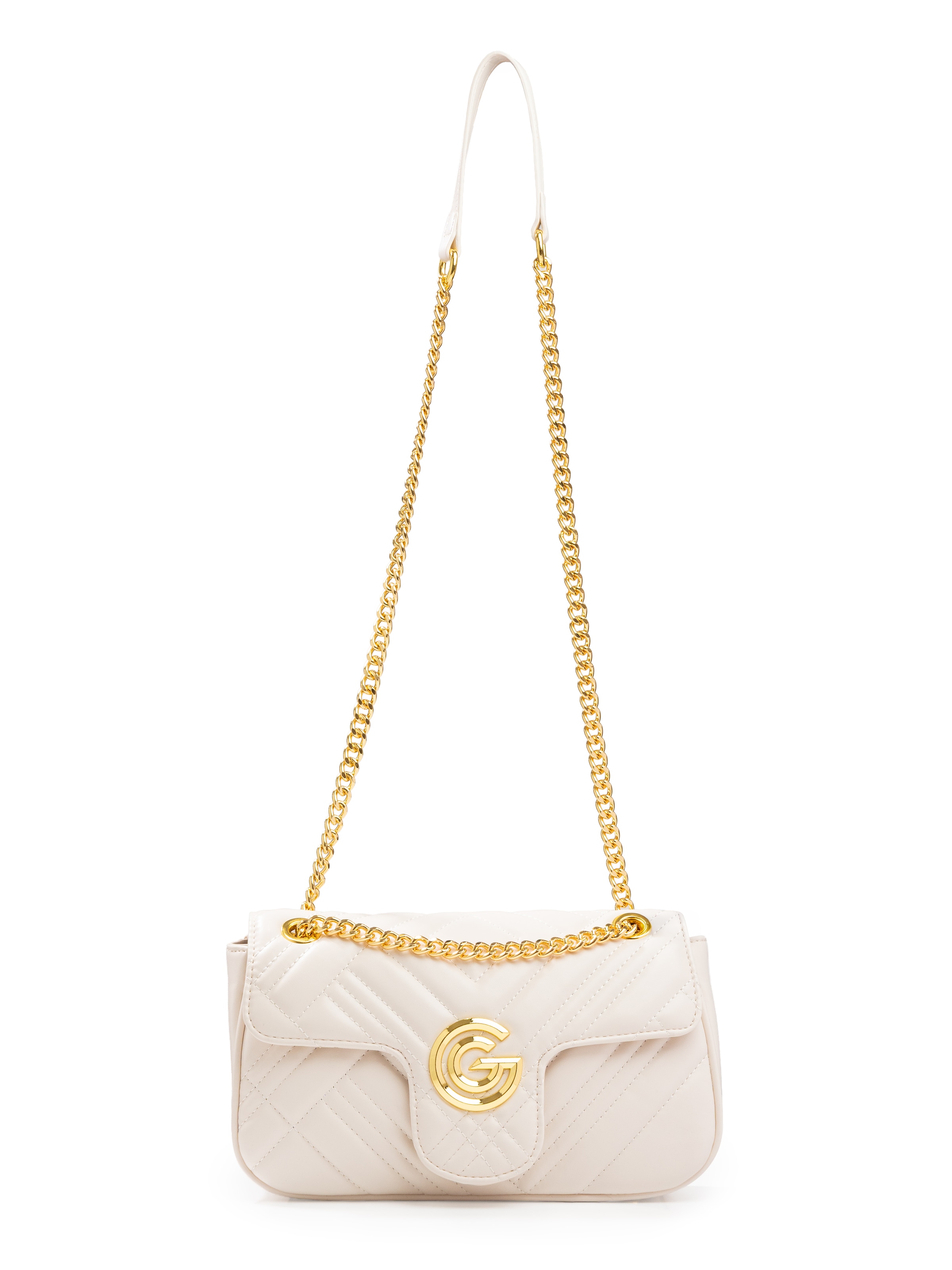 GABRIELLA G By Gabriella Gucci Umhängetasche »CINDY« Damen Umhängetasche, Handtasche, Tragetasche mit Logoverzierung