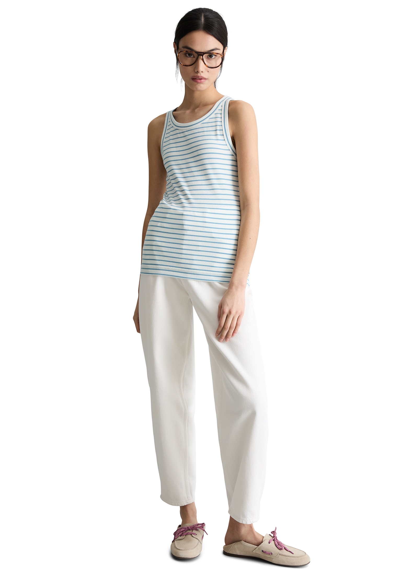 Marc O'Polo DENIM Tanktop slim aus Organic Cotton