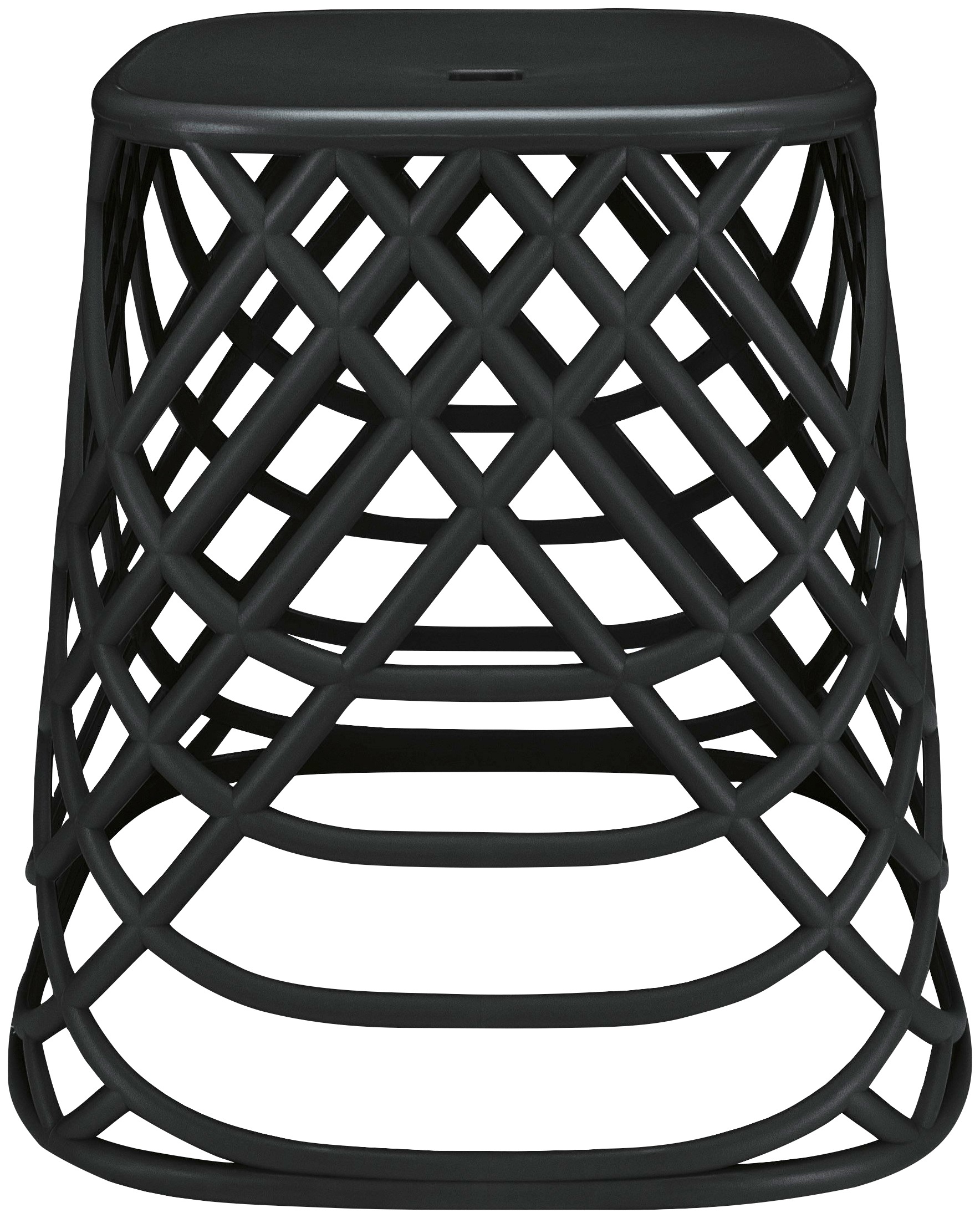 Kleine Wolke Hocker »Scandic Chair« 1 Stk. tlg. moderner Hocker mit 2in1 Funktion in schwarz, Größe B/H/T: 43,5 cm x 43,5 cm x 43,5 cm