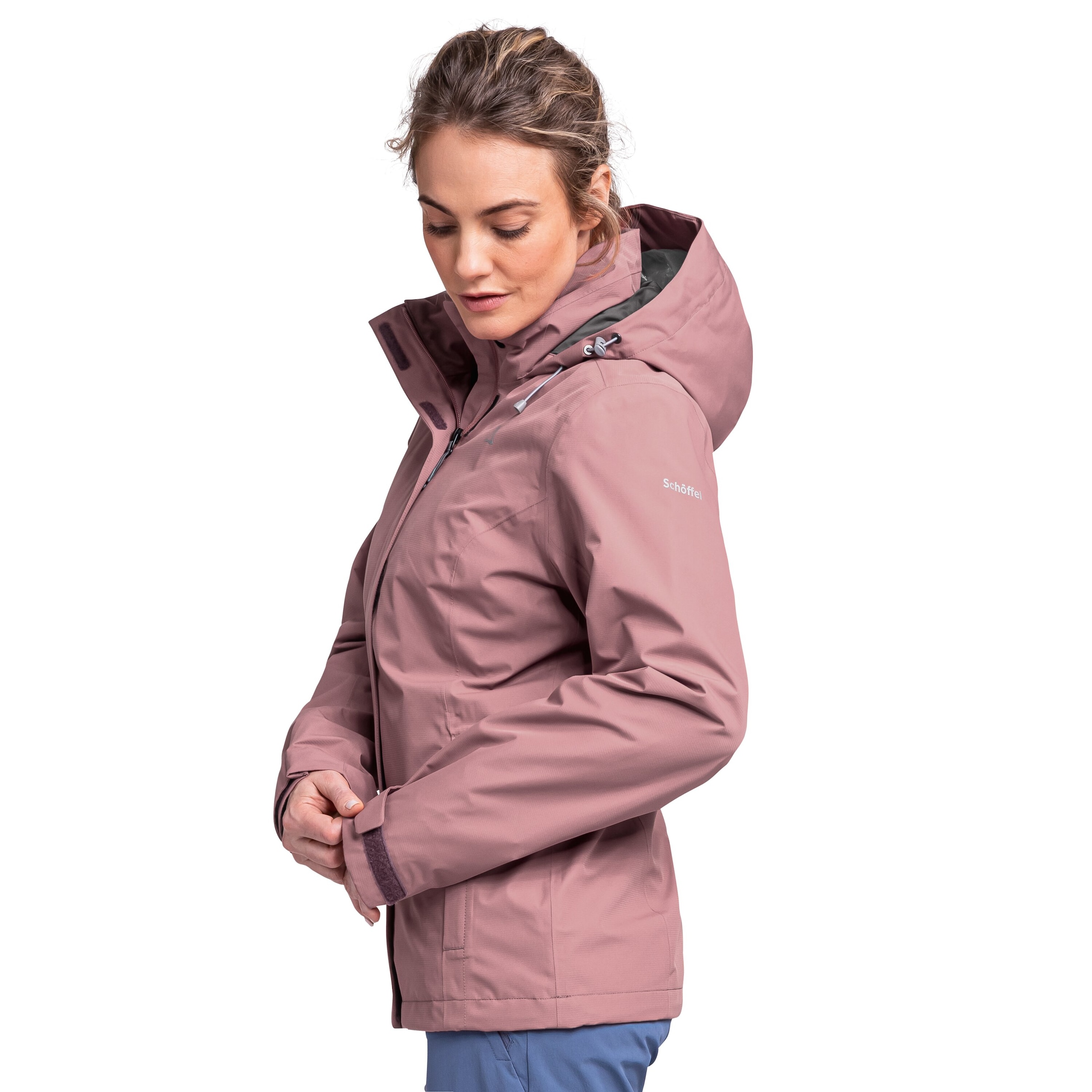 Schöffel Outdoorjacke »Jacket Gmund L«, (1 St.), mit Kapuze, Wasserdicht und Winddicht