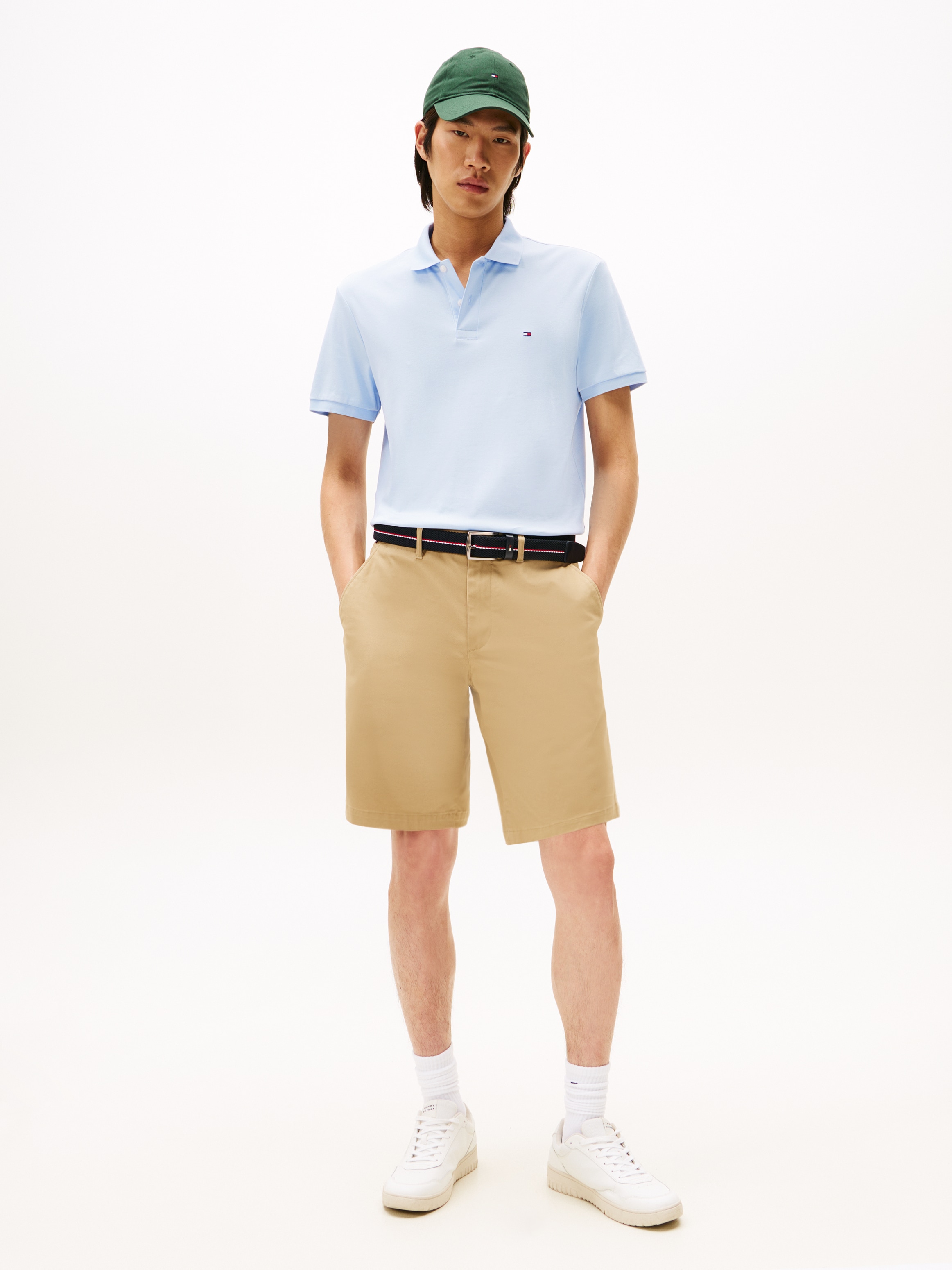 Tommy Hilfiger Poloshirt »LIQUID COTTON REGULAR SEASONAL« mit Logostickerei