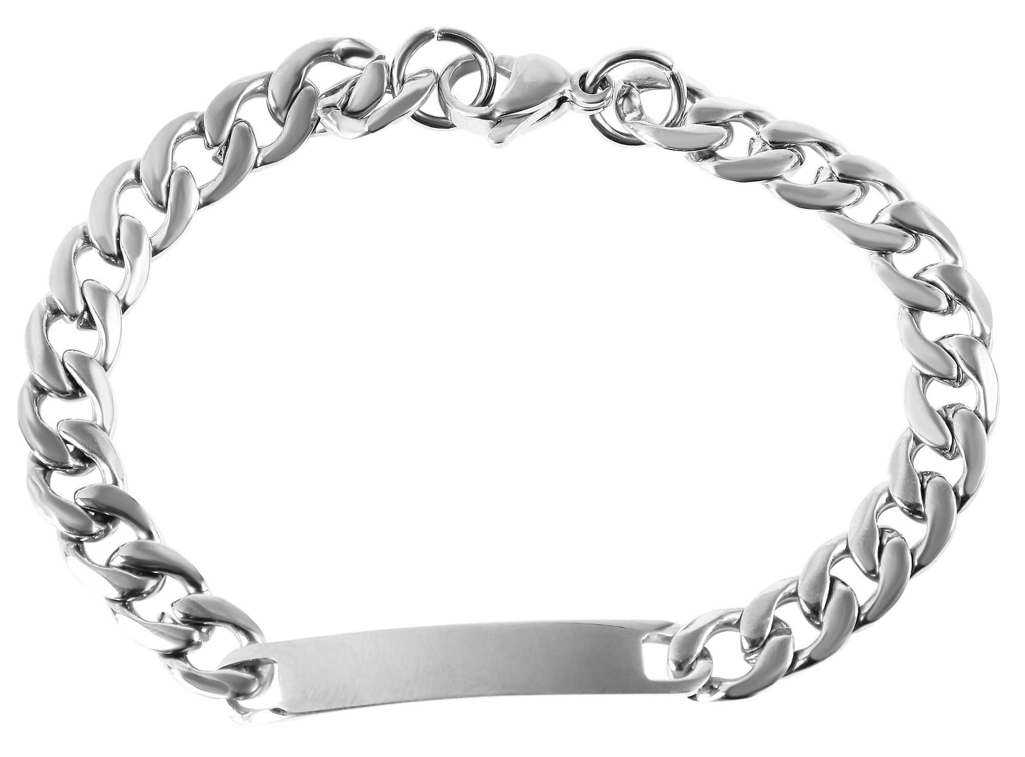 Adelia´s Armband »Damen Armband aus Edelstahl 19 cm«