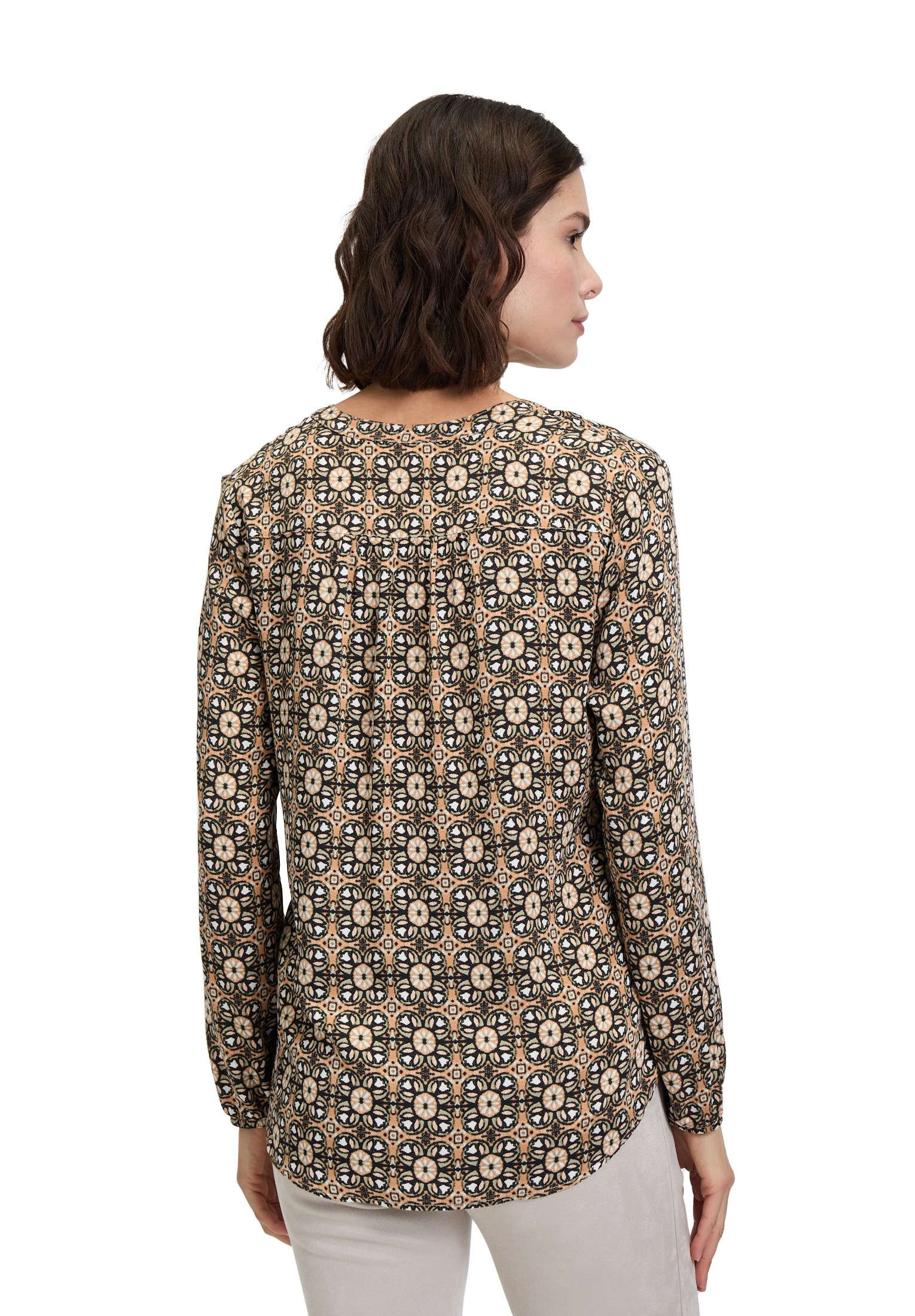 Cartoon Klassische Bluse »Blusenshirt mit Muster«