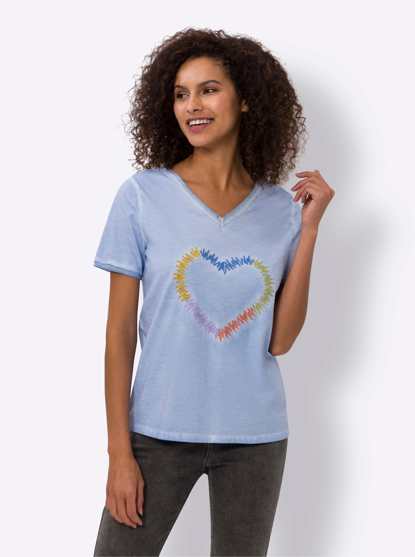 heine Kurzarmshirt »Shirt«, (1 tlg.)