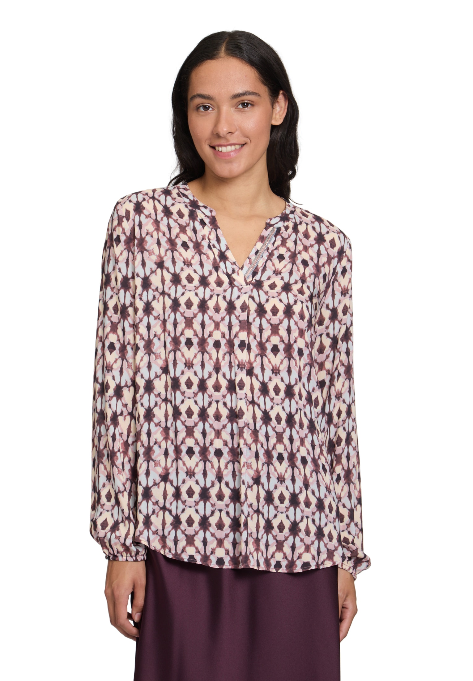 Cartoon Klassische Bluse »Blusenshirt mit Muster«