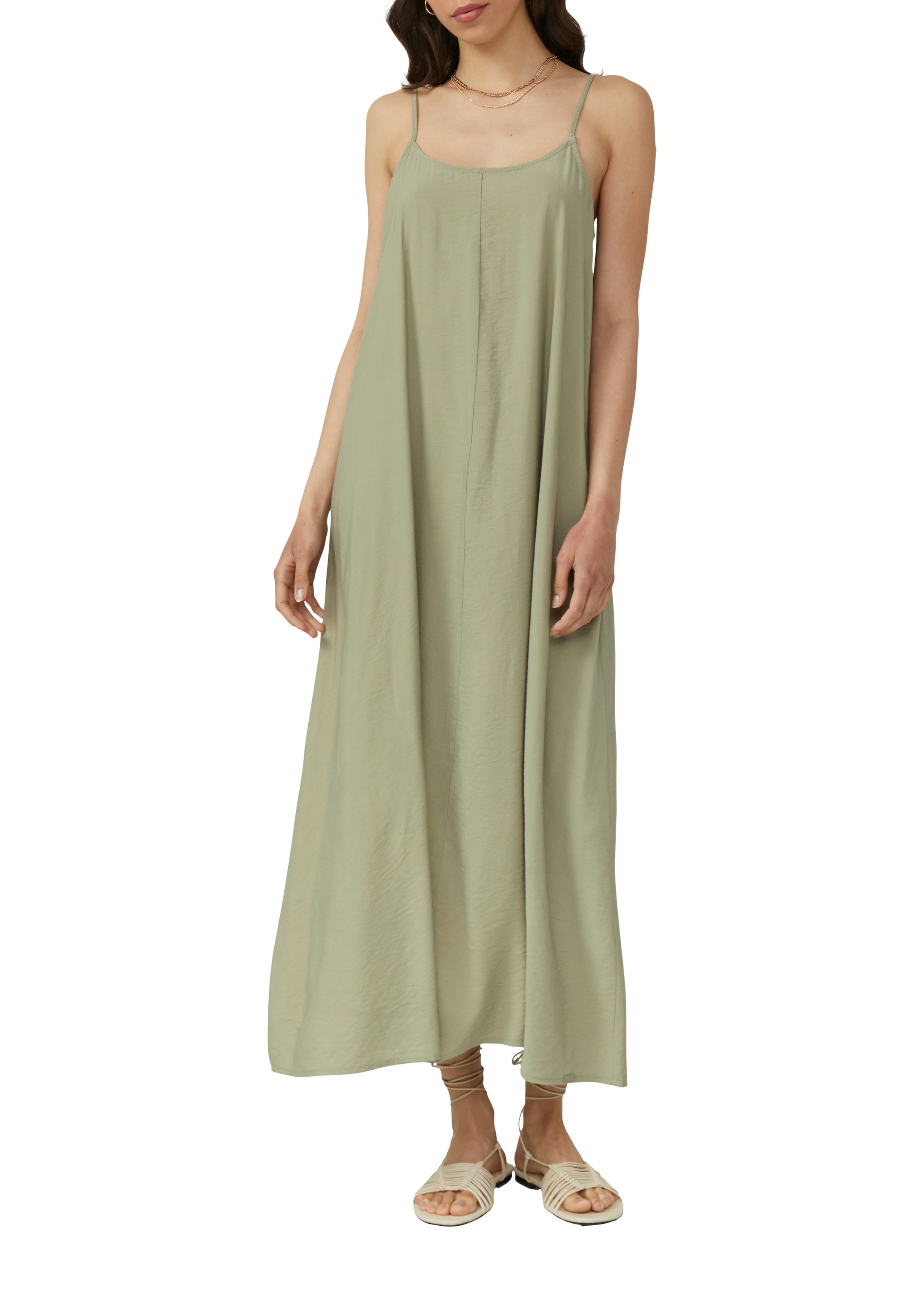 QS Maxikleid, aus Viskosemix