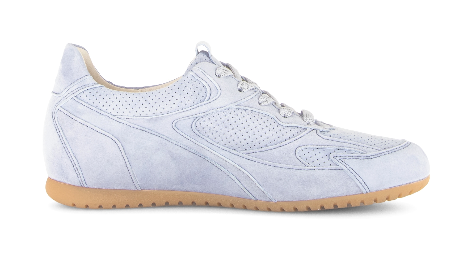 Gabor Sneaker »DAVOS«  Freizeitschuh, Halbschuh, Schnürschuh mit Lochmuster, G-Weite