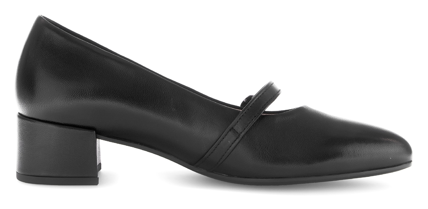 Gabor Spangenpumps, Blockabsatz, Abendschuh, Businessschuh mit Wechselfußbett