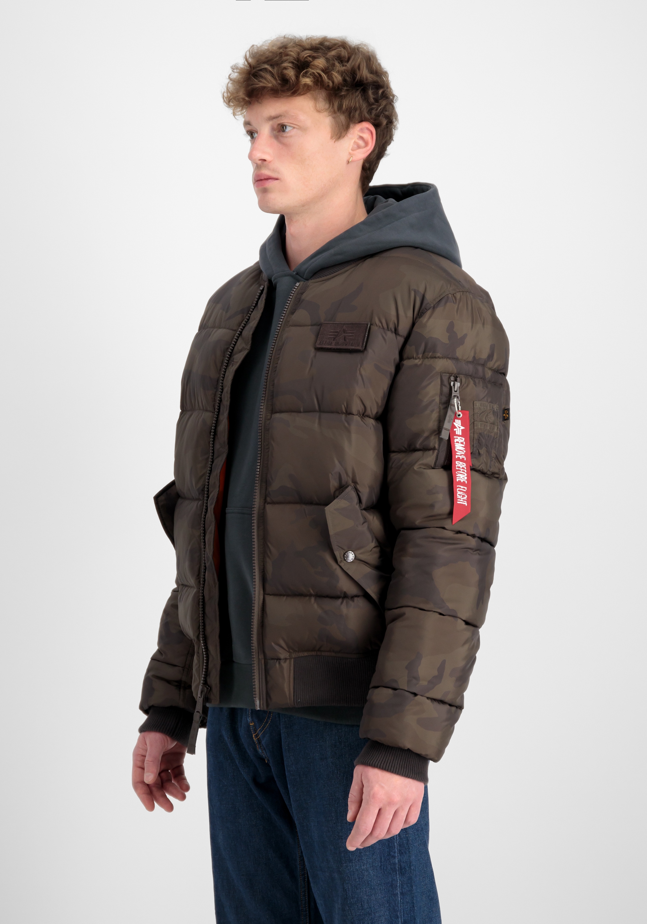Alpha Industries Bomberjacke »MA-1 Puffer Bomber Camo«