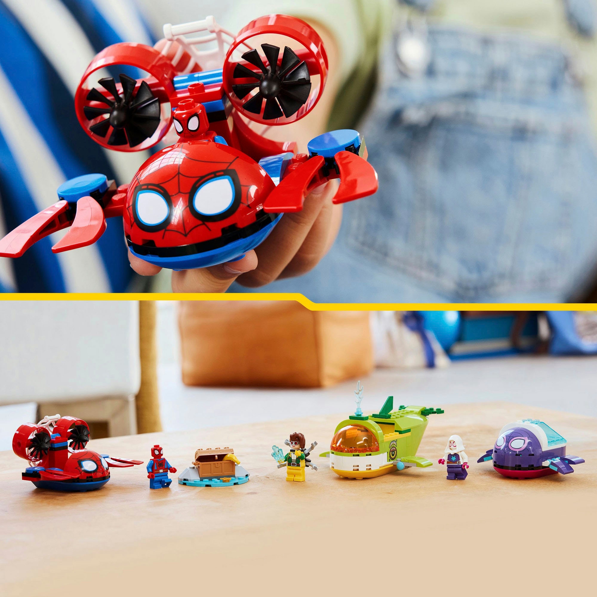 LEGO® Konstruktionsspielsteine »Spidey: Unterwasserfahrzeuge (11207), LEGO Spidey« Made in Europe