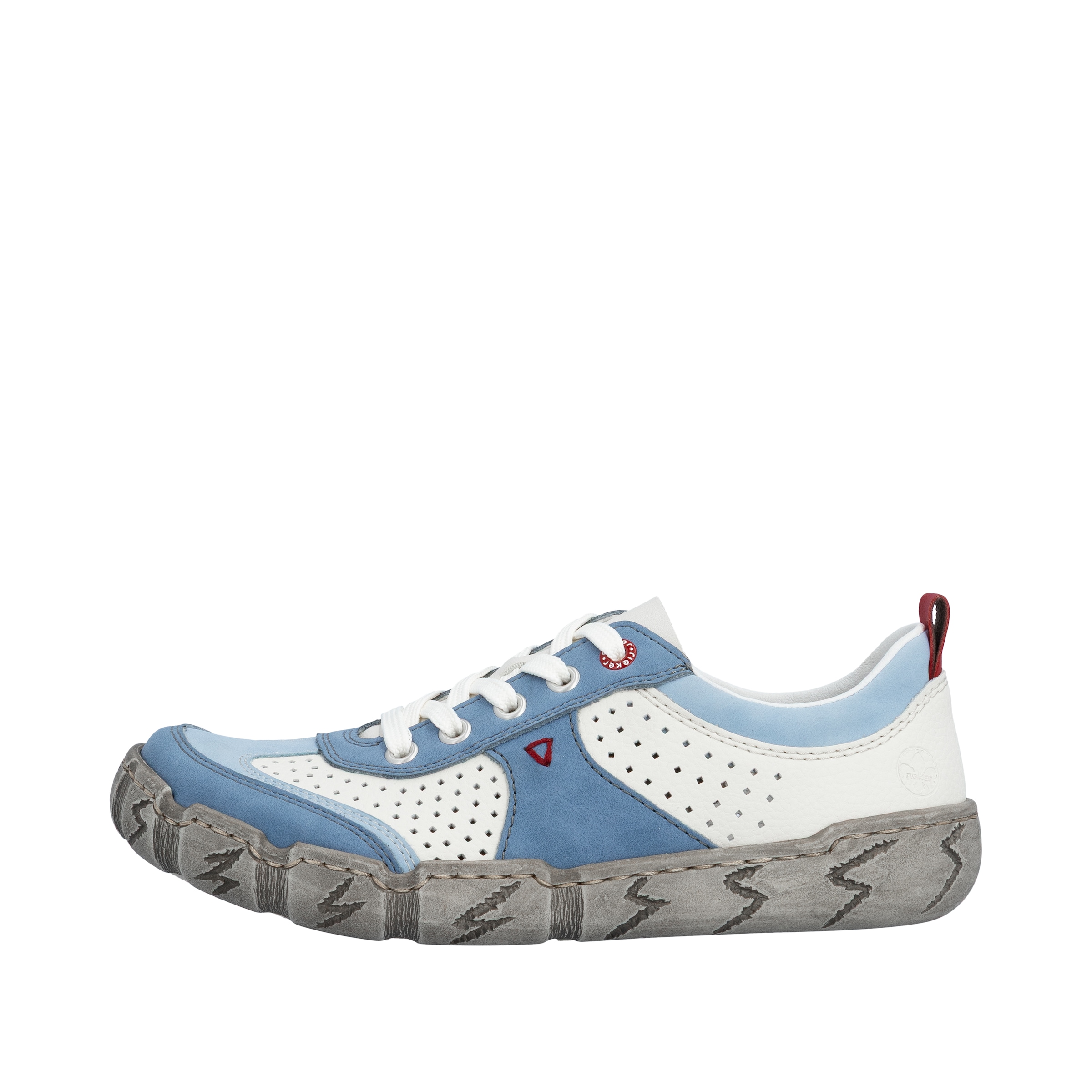 Rieker Sneaker  Schnürschuh, Halbschuh, Freizeitsneaker mit Perforation