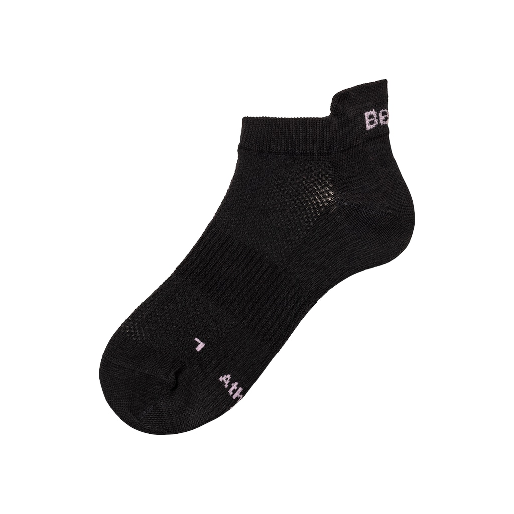 Bench. Sneakersocken, (6 Paar), mit Klima Kanälen unter der Sohle und Pikee-Struktur