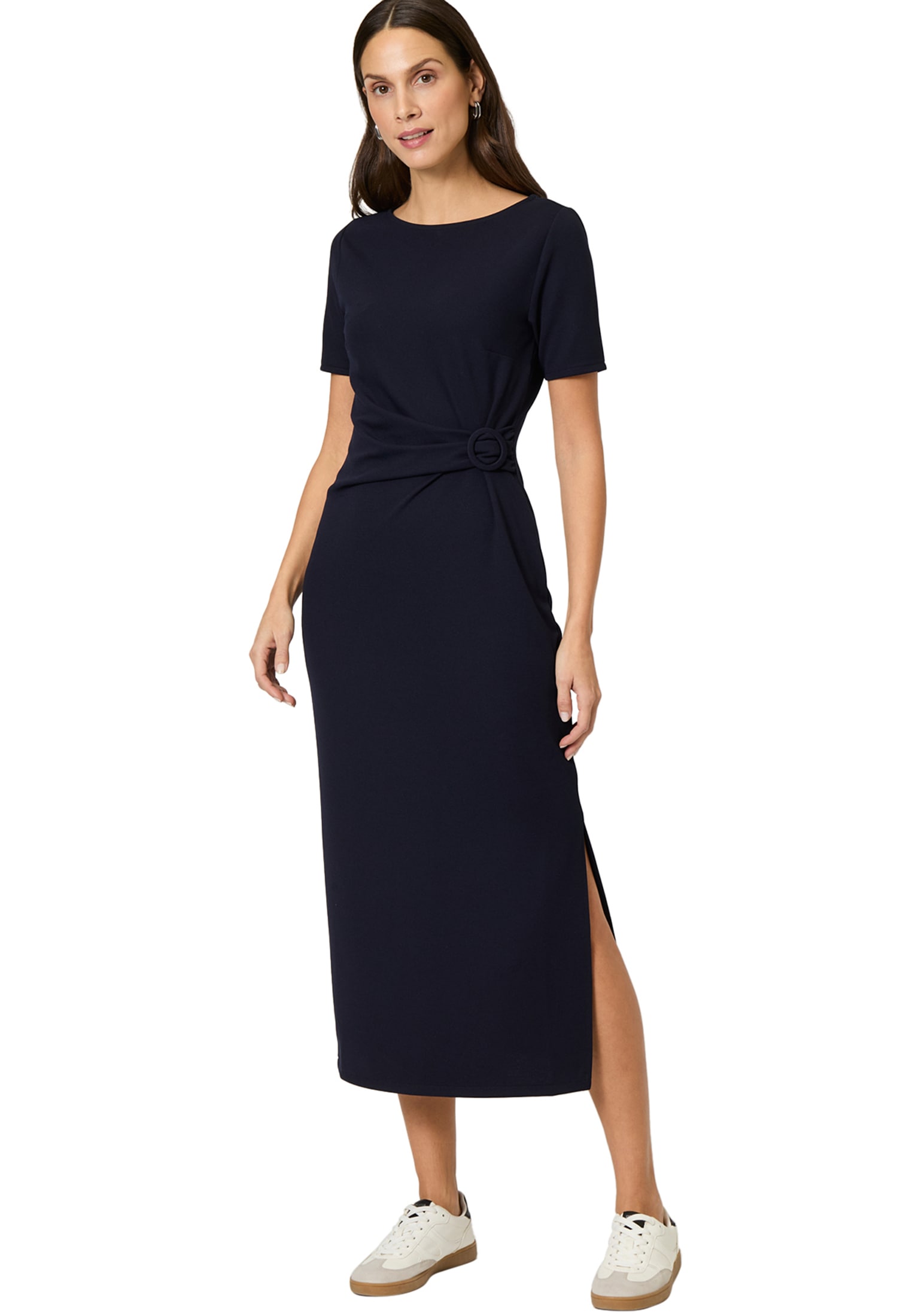 Zero Jerseykleid »Jerseykleid mit Raffung«