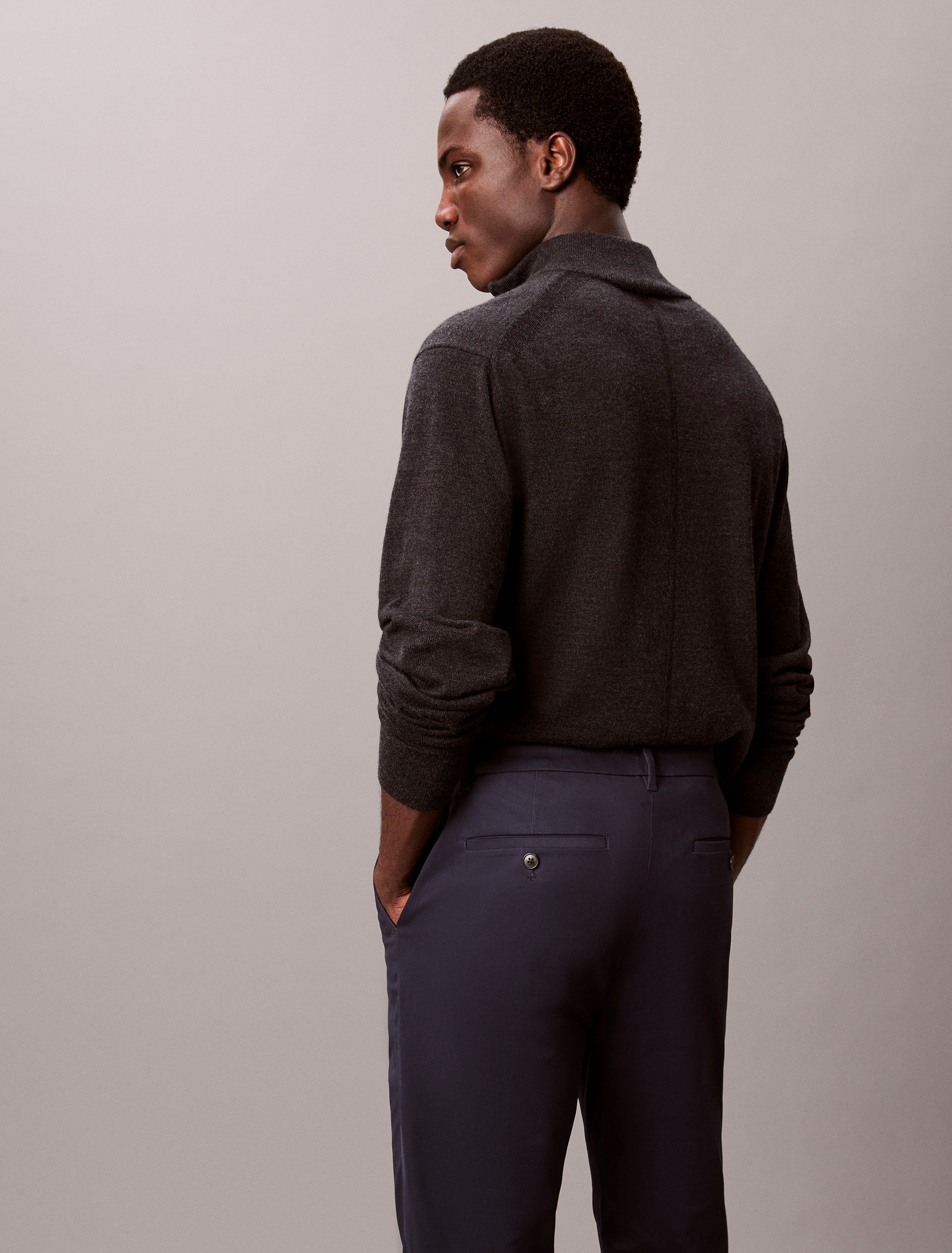 Calvin Klein Chinohose »SLIM SATEEN CHINO TROUSER«  slim fit