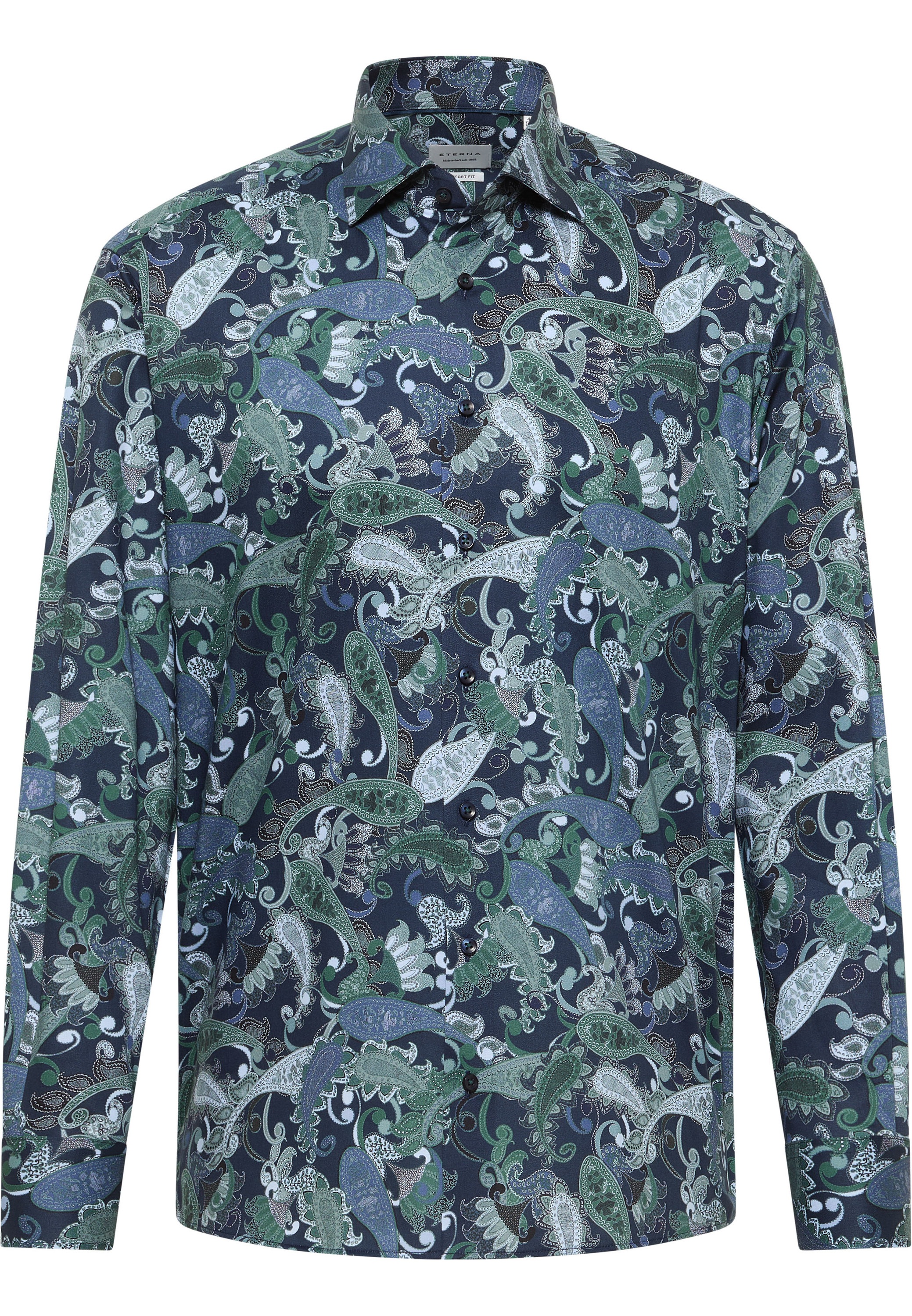 Eterna Langarmhemd »COMFORT FIT« NON IRON (bügelfrei)