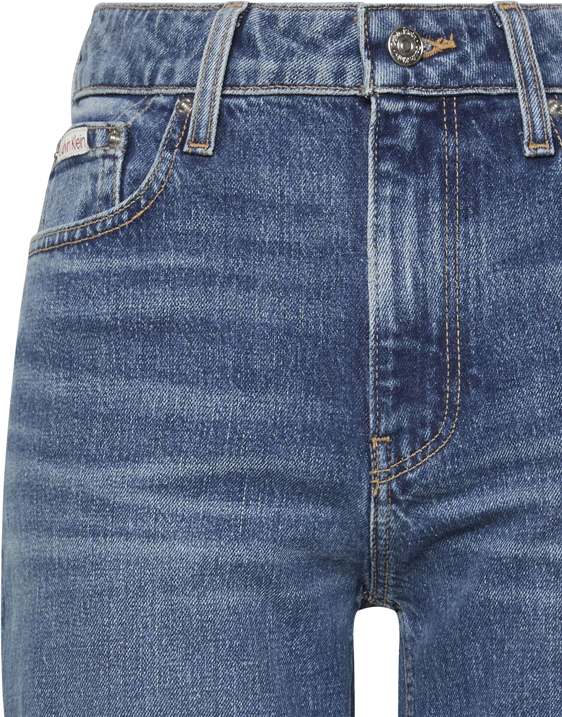 Calvin Klein Jeans Straight-Jeans »HGH RS STRGHT CK ESS« Mit Gürtelschlaufen