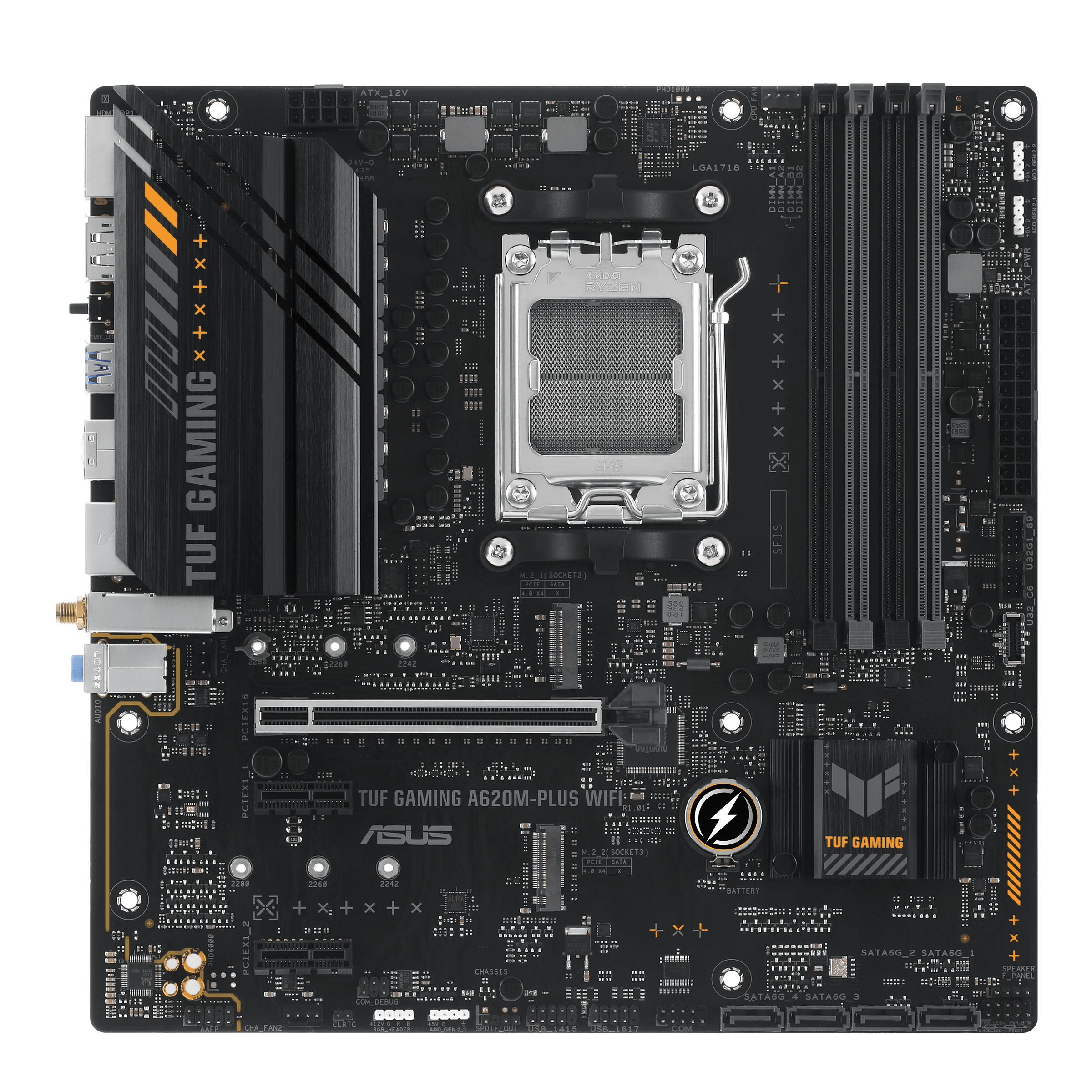 Asus Mainboard »TUF GAMING A620M-PLUS WIFI«