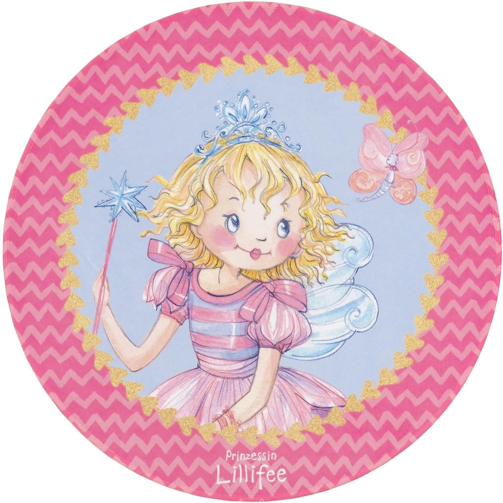 Prinzessin Lillifee Kinderteppich »LI-110«, rund