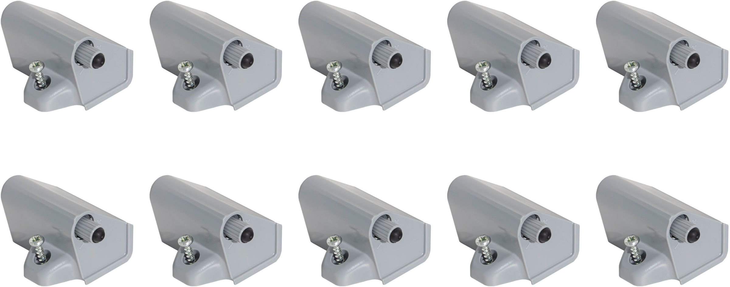 rauch Türdämpfer »Zubehör«, (Set, 10 St.), Soft Close Dämpfer für Drehtürenschränke, 10er Set