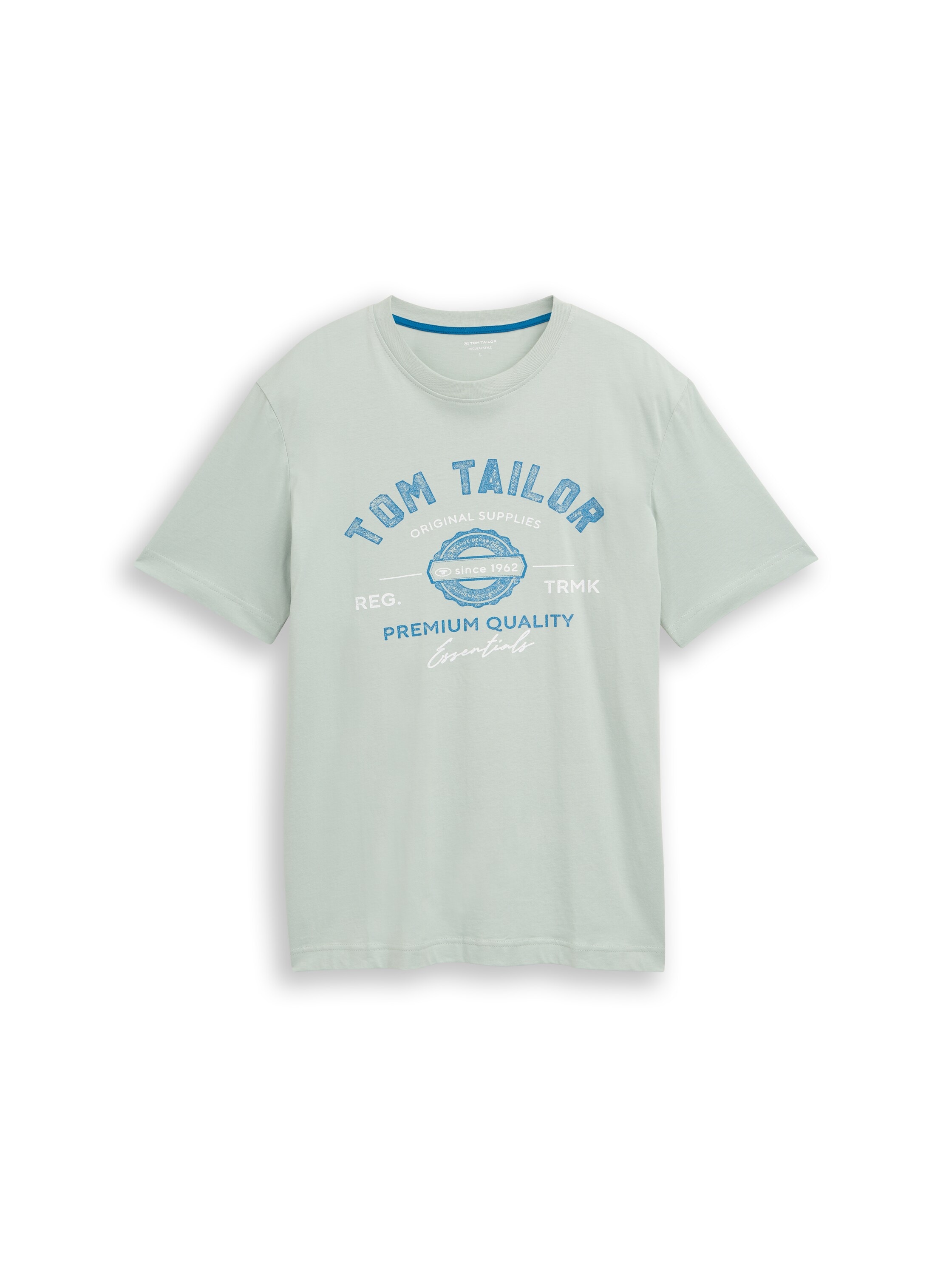 TOM TAILOR T-Shirt mit großem Logofrontprint