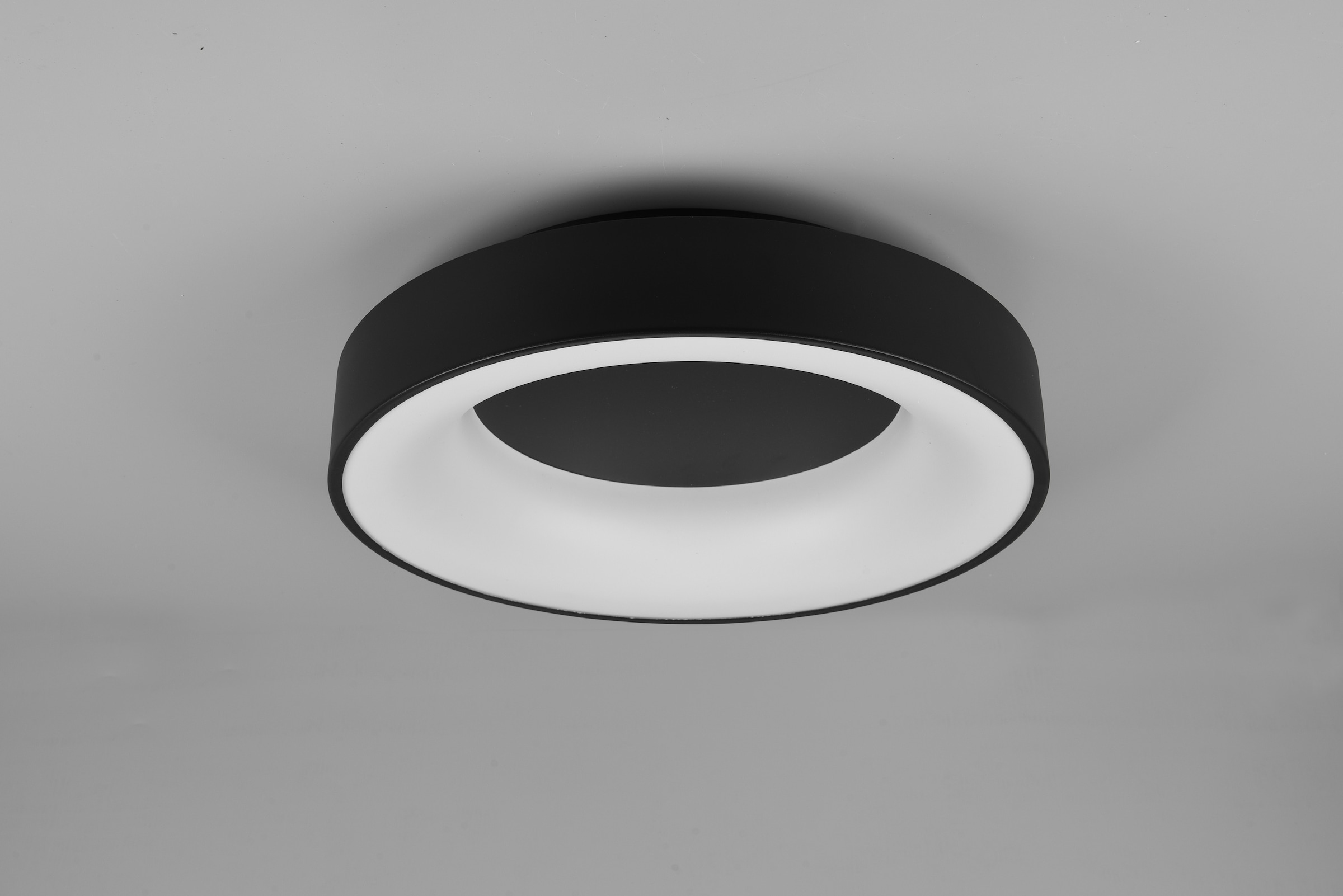 TRIO Leuchten LED Deckenleuchte »GIRONA«, 1 flammig, Leuchtmittel LED-Modul | LED fest integriert, mit Switch Dimmer dimmbar über Wandschalter, 3000K, 3100 Lm