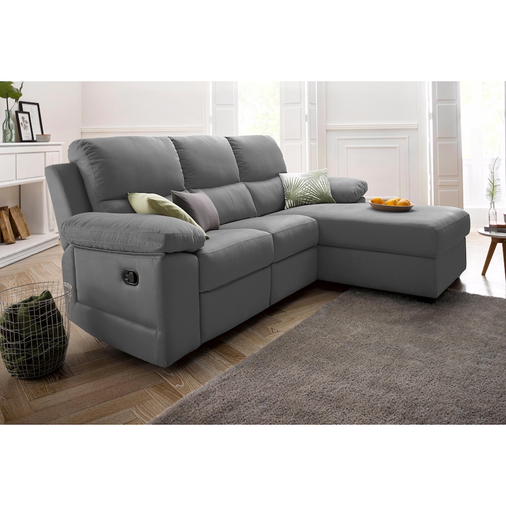 ATLANTIC home collection Ecksofa »Conrad L-Form«